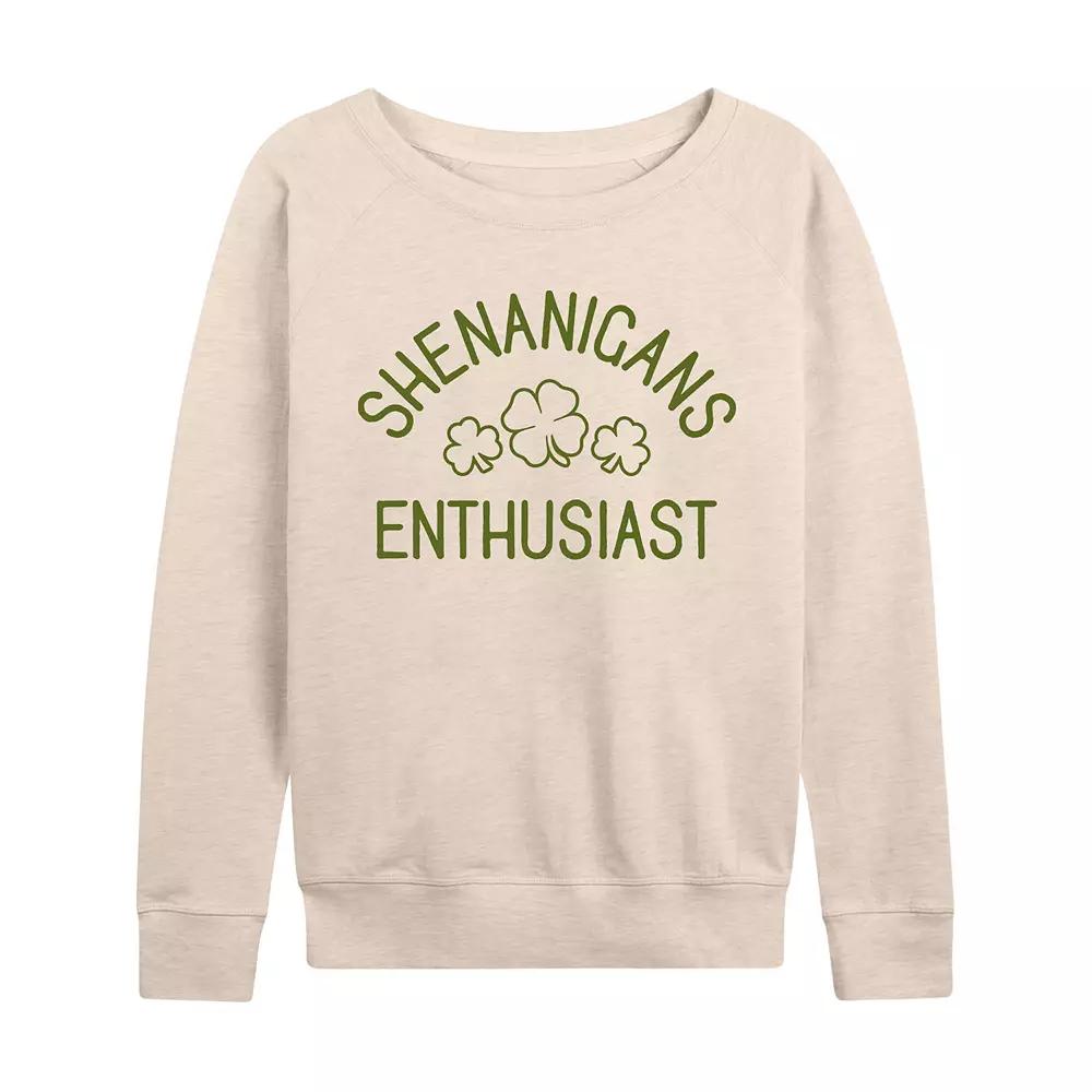 Women's Shenanigans Enthusiast French Terry Long Sleeve Tee,  Product Image
