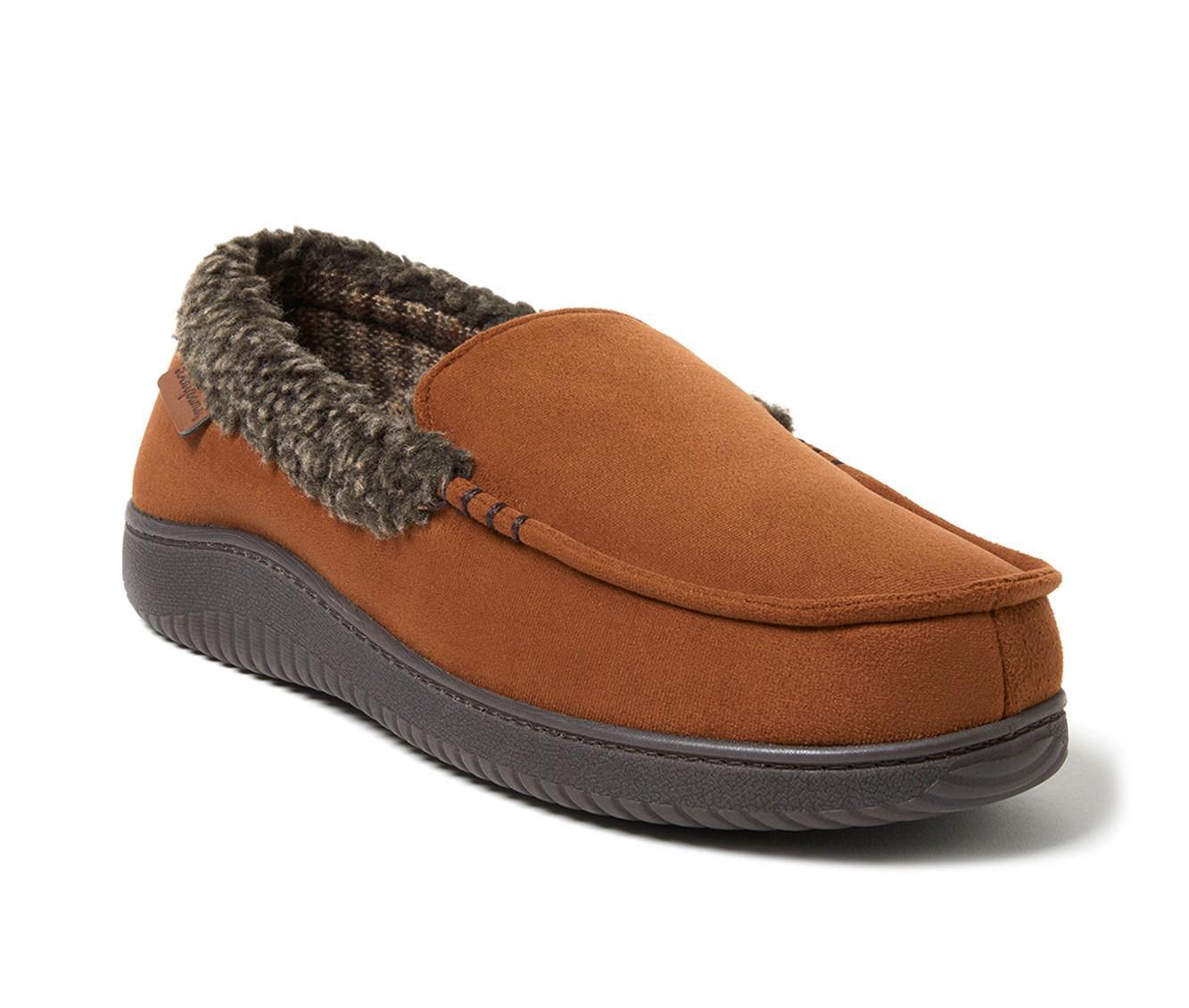 Dearfoams Alexander Microsuede Moc Slippers Product Image