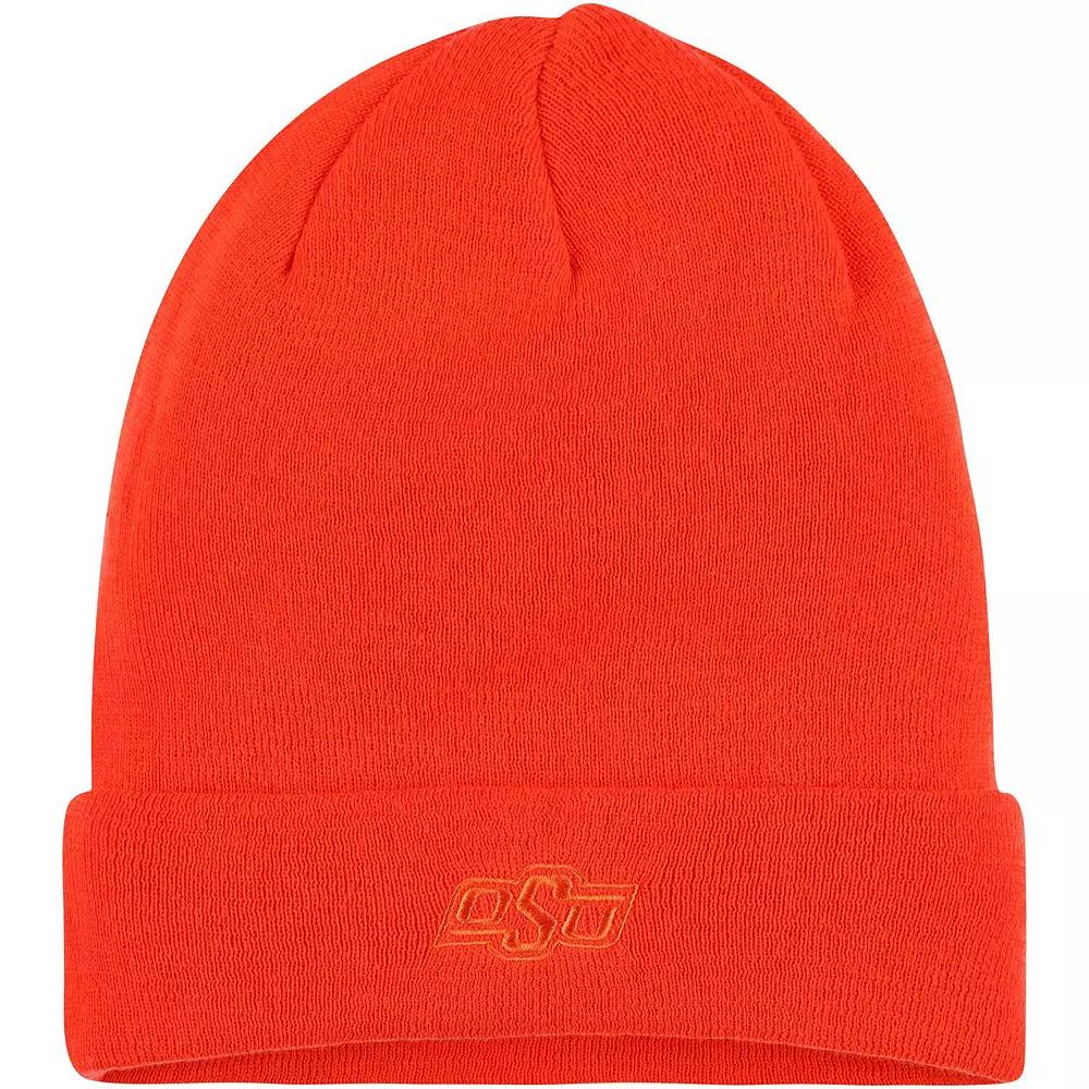 Men's Nike Orange Oklahoma State Cowboys Tonal Cuffed Knit Hat Product Image