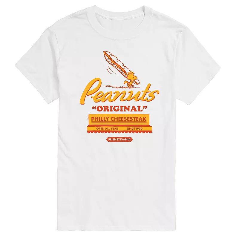 Big & Tall Peanuts Philly Cheesesteak Graphic Tee, Men's,  Product Image