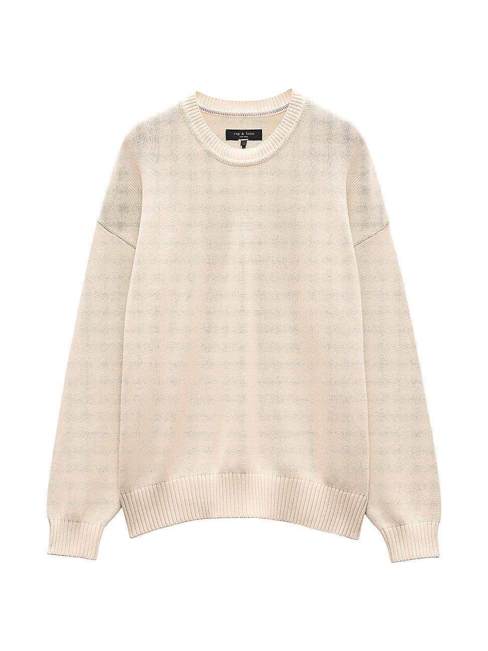 Mens Clarkson Cotton Crewneck Sweater Product Image