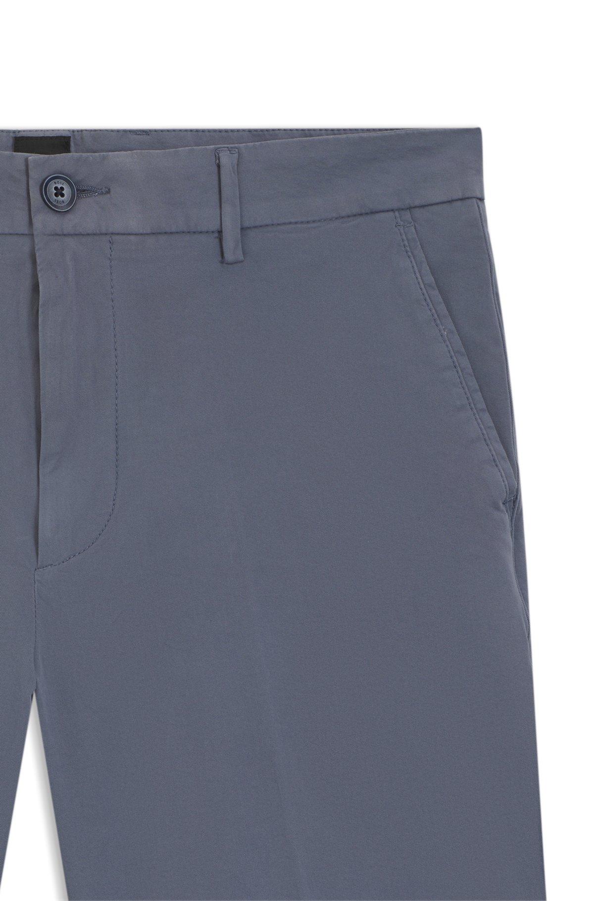 Modern-fit shorts in stretch-cotton twill Product Image