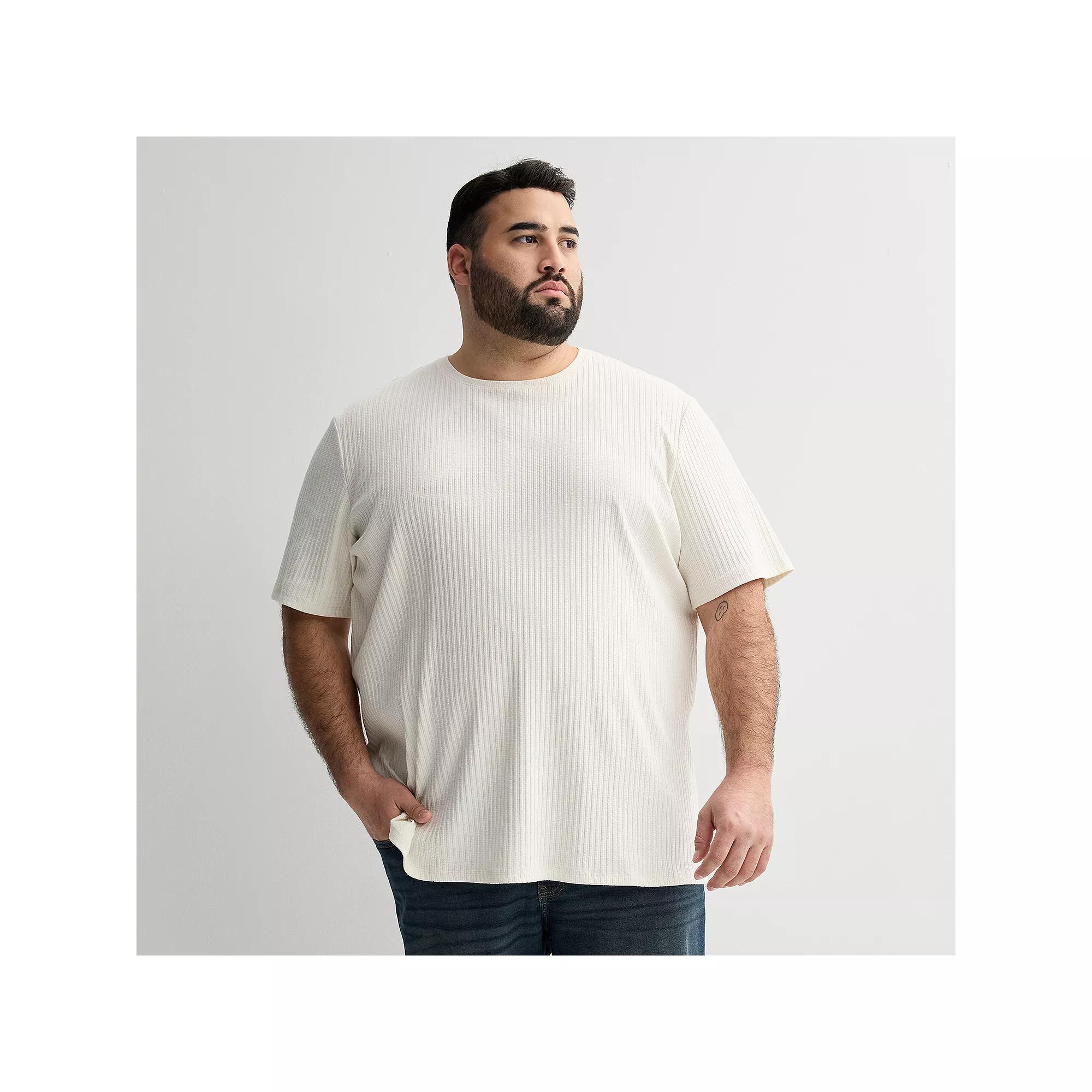 Big & Tall Apt. 9® Textured Tee, Men's,  Product Image