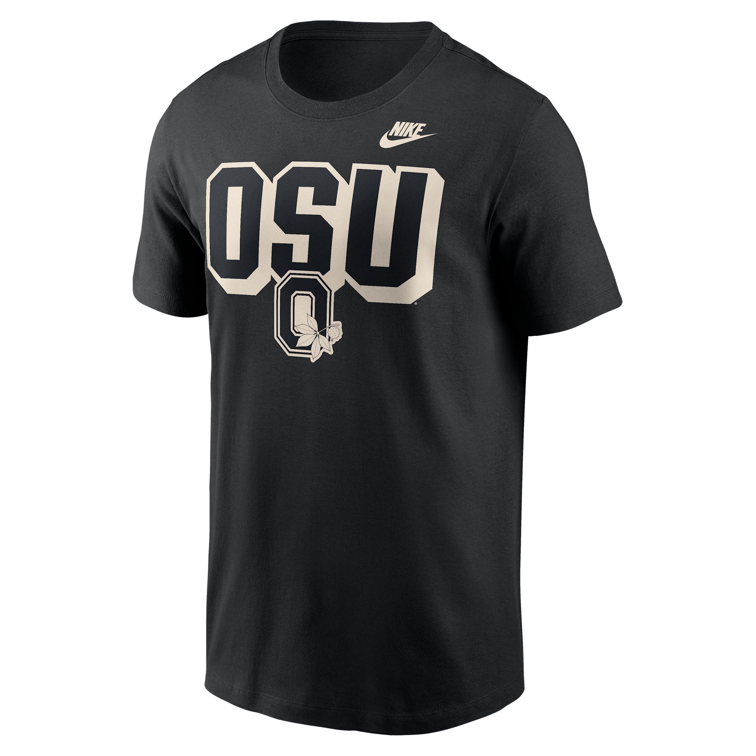 Ohio State Team Bold Nike Mens College T-Shirt | N19900AOBV-6VF Product Image
