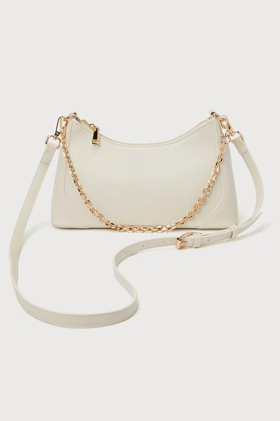 Charismatic Charm Bone Chain Strap Shoulder Bag Product Image