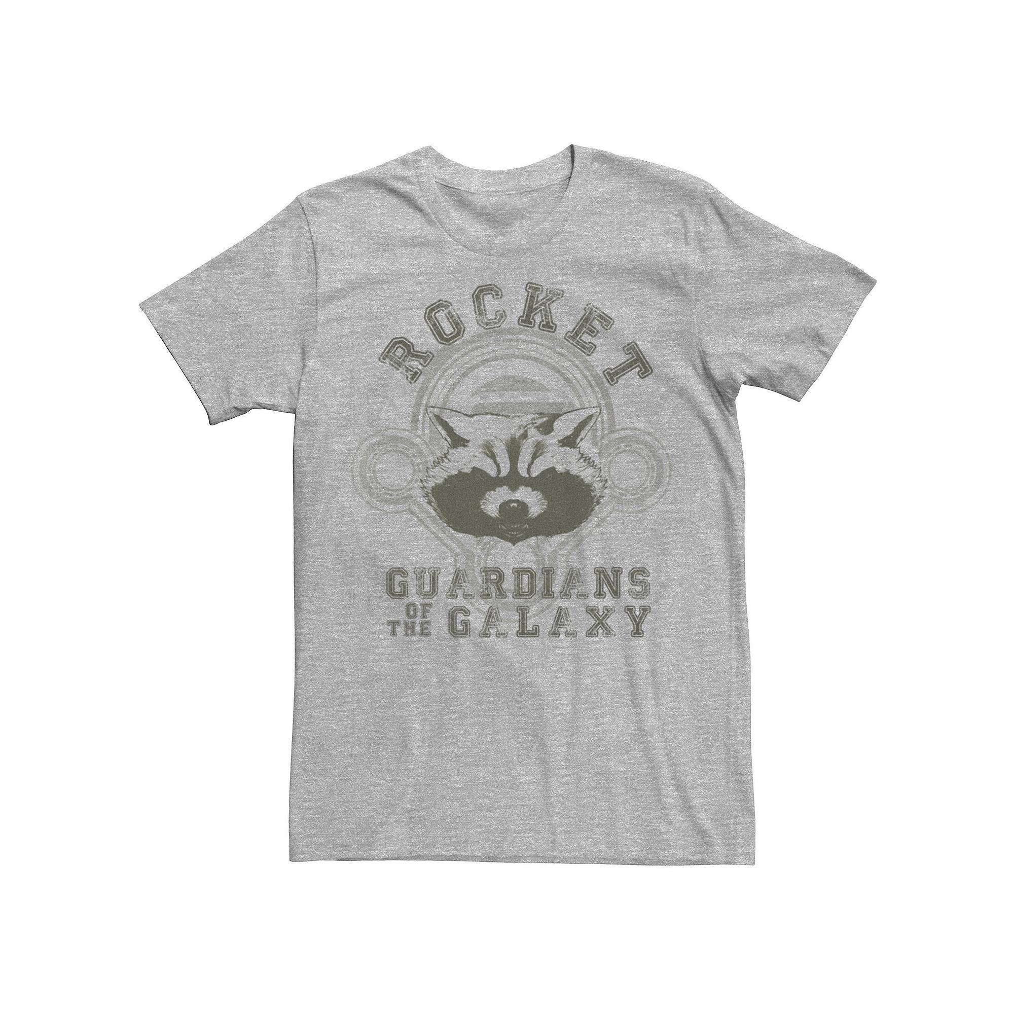 Men's Marvel Guardians Of The Galaxy Rocket Collegiate Graphic Tee,  Product Image