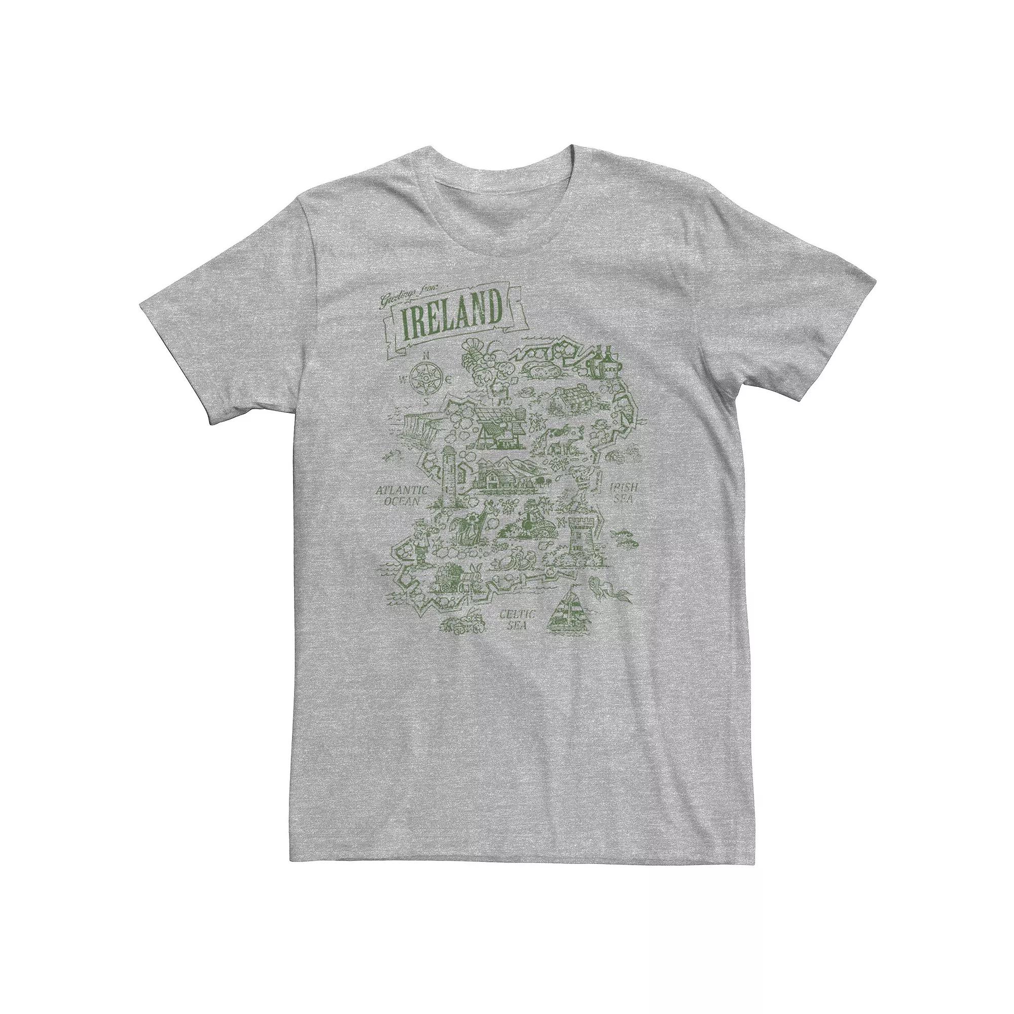Big & Tall Greetings From Ireland Tee, Boy's,  Product Image