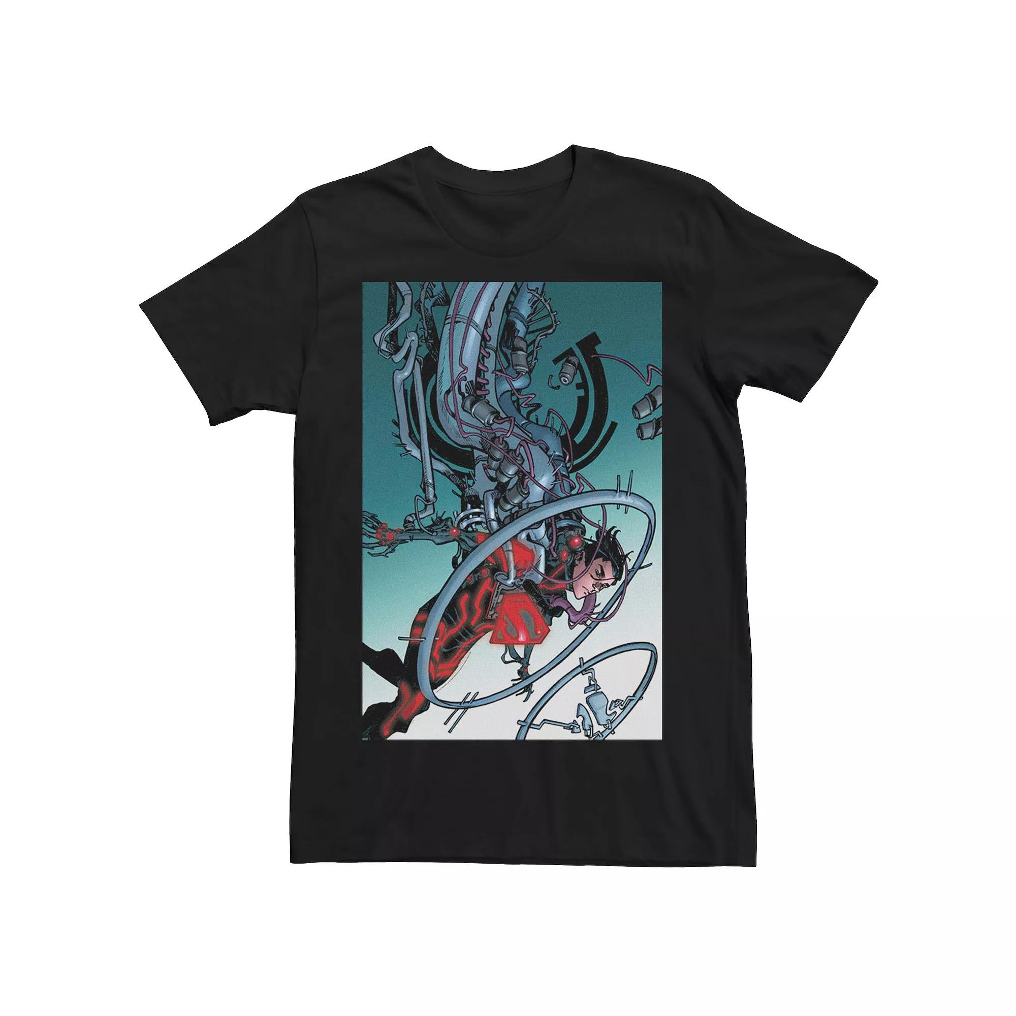 Men's DC Comics Superman Concept Portrait Graphic Tee, Size: XL, Black Product Image