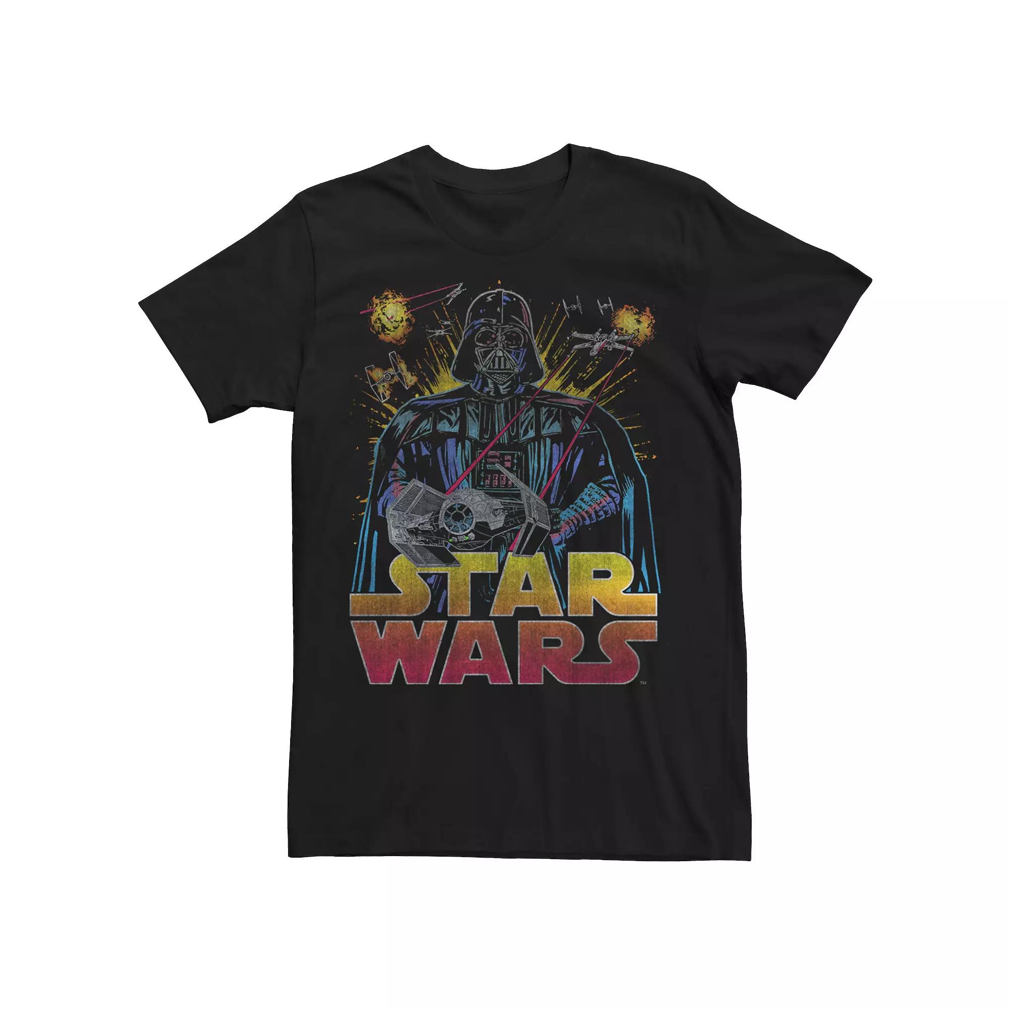 Men's Star Wars Darth Vader Retro Sith Lord Tee,  Product Image