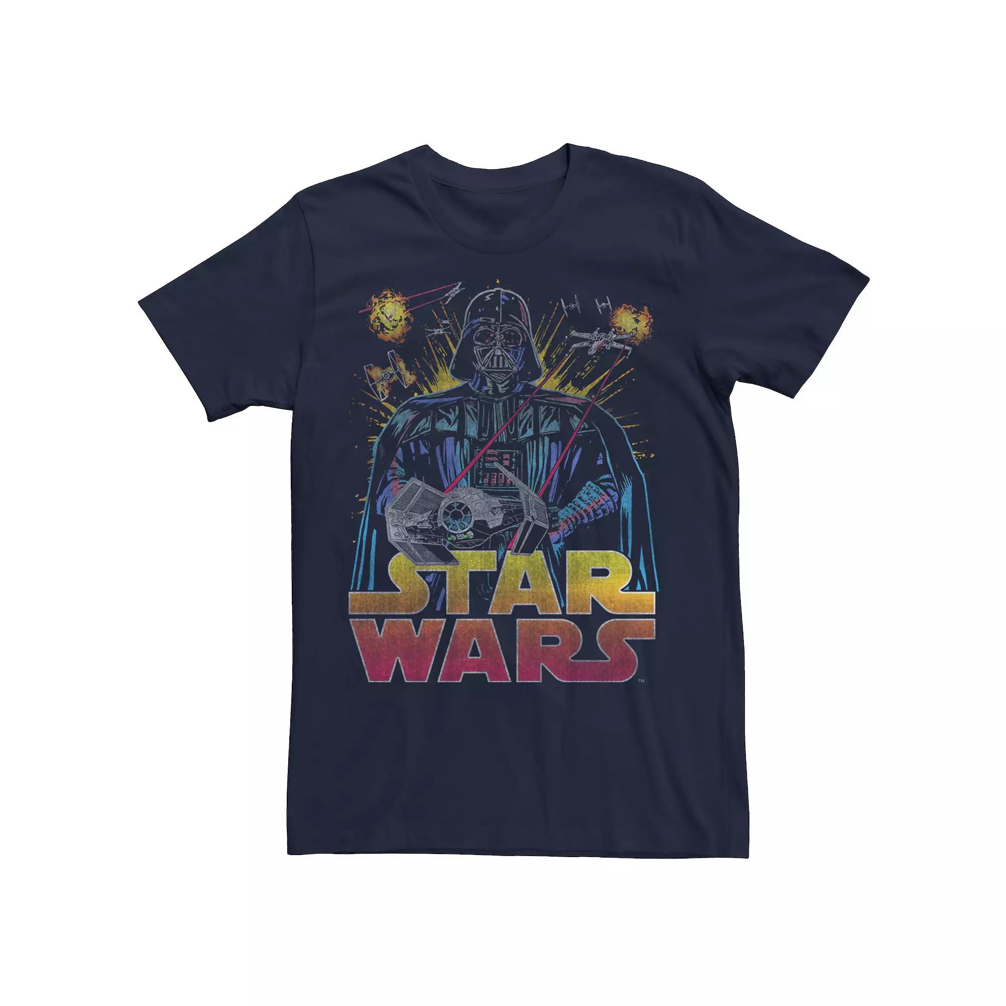 Men's Star Wars Darth Vader Retro Sith Lord Tee,  Product Image