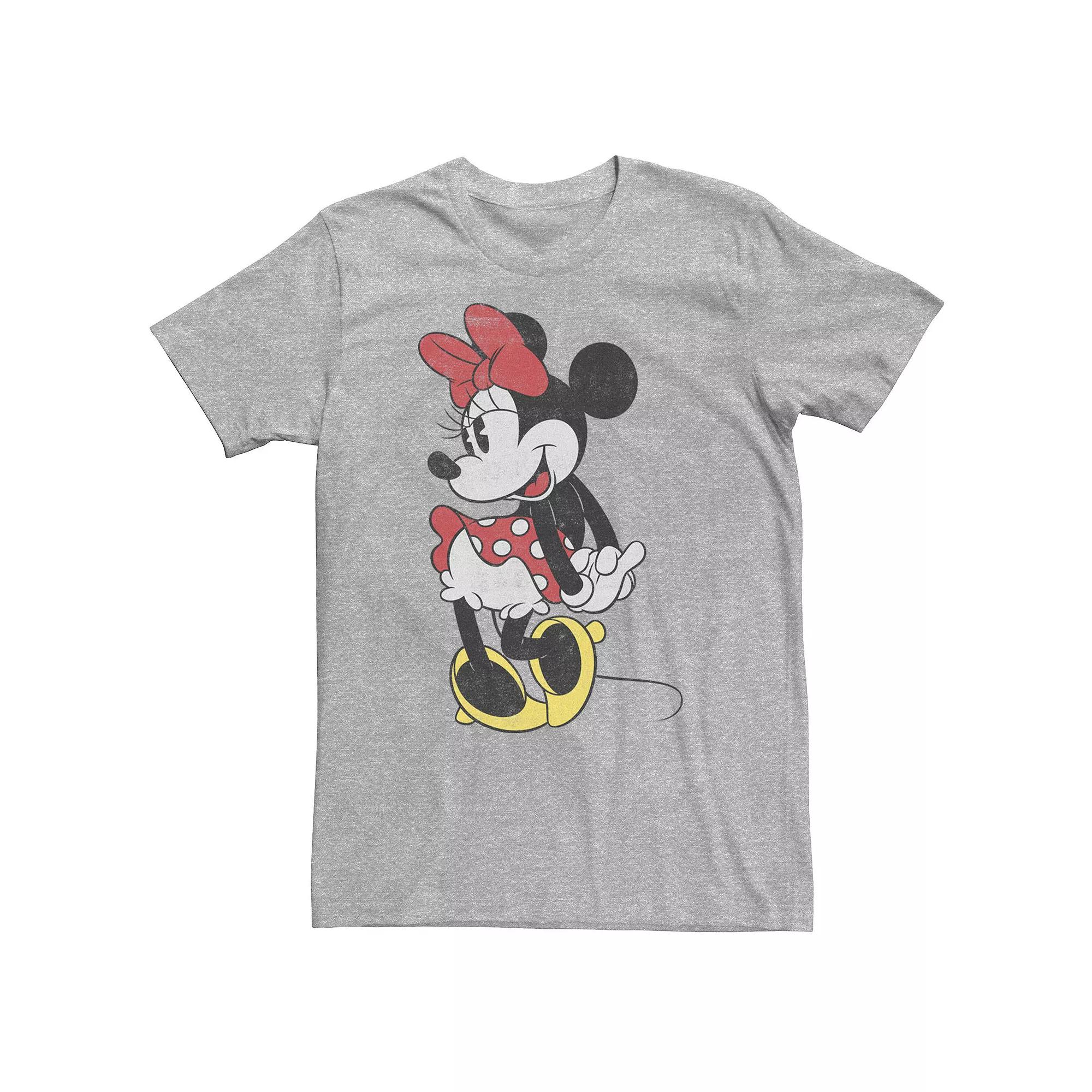 Big & Tall Disney Mickey & Friends Minnie Mouse Sweet Portrait Tee, Men's,  Product Image