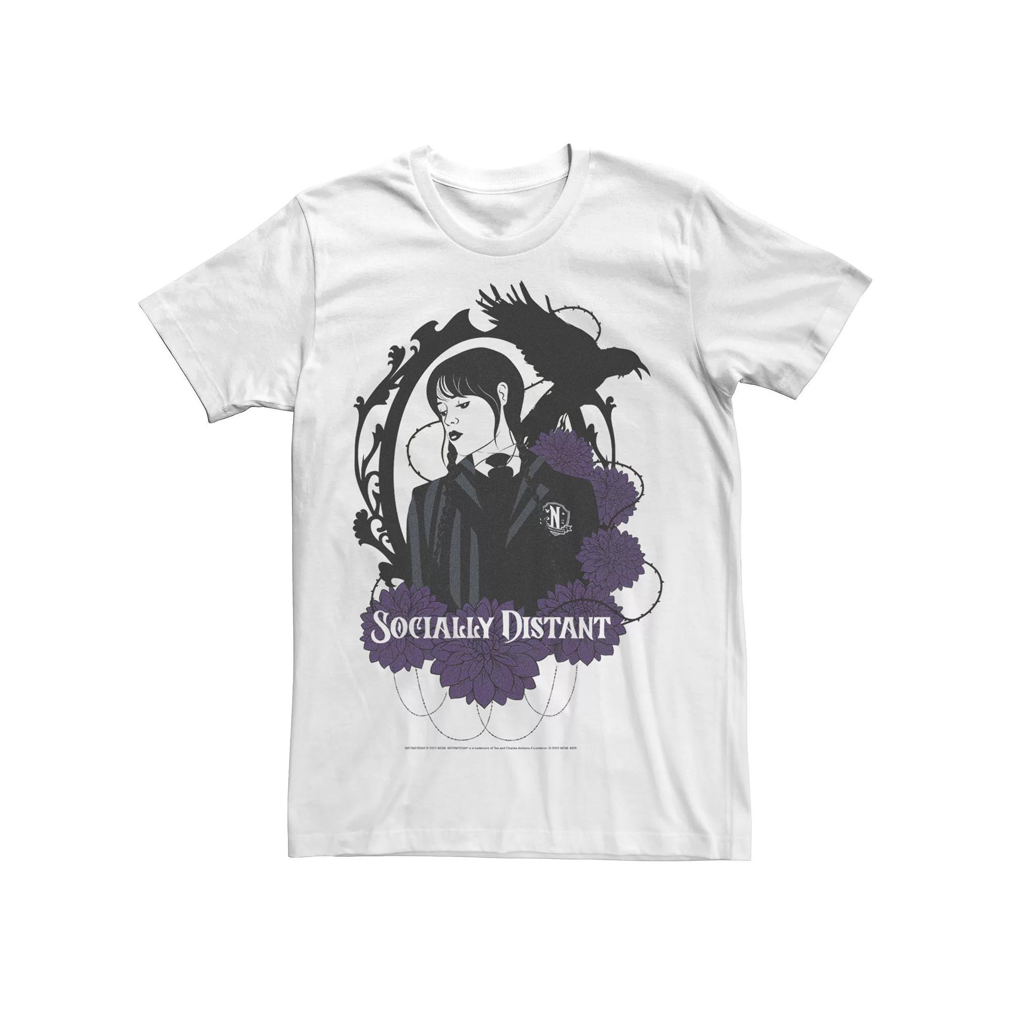 Big & Tall Wednesday Socially Distant Tee, Men's,  Product Image