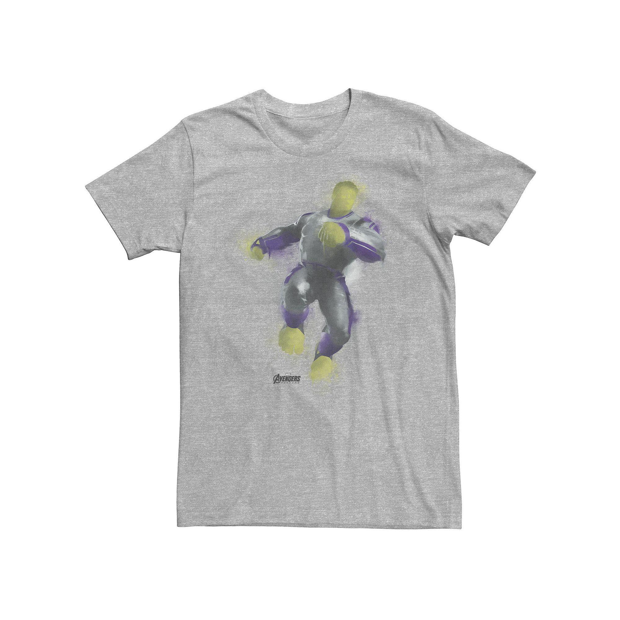 Big & Tall Marvel Avengers Endgame Hulk Spray Paint Pose Tee, Men's,  Product Image