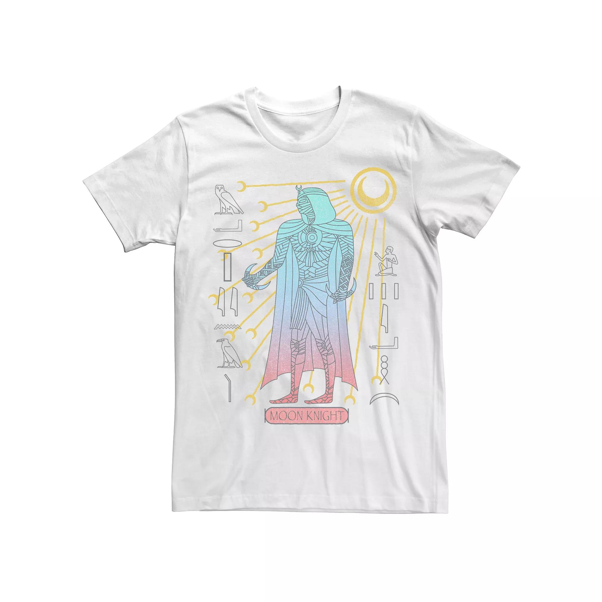 Men's Marvel Moon Knight Mummy Glyphs Tee,  Product Image