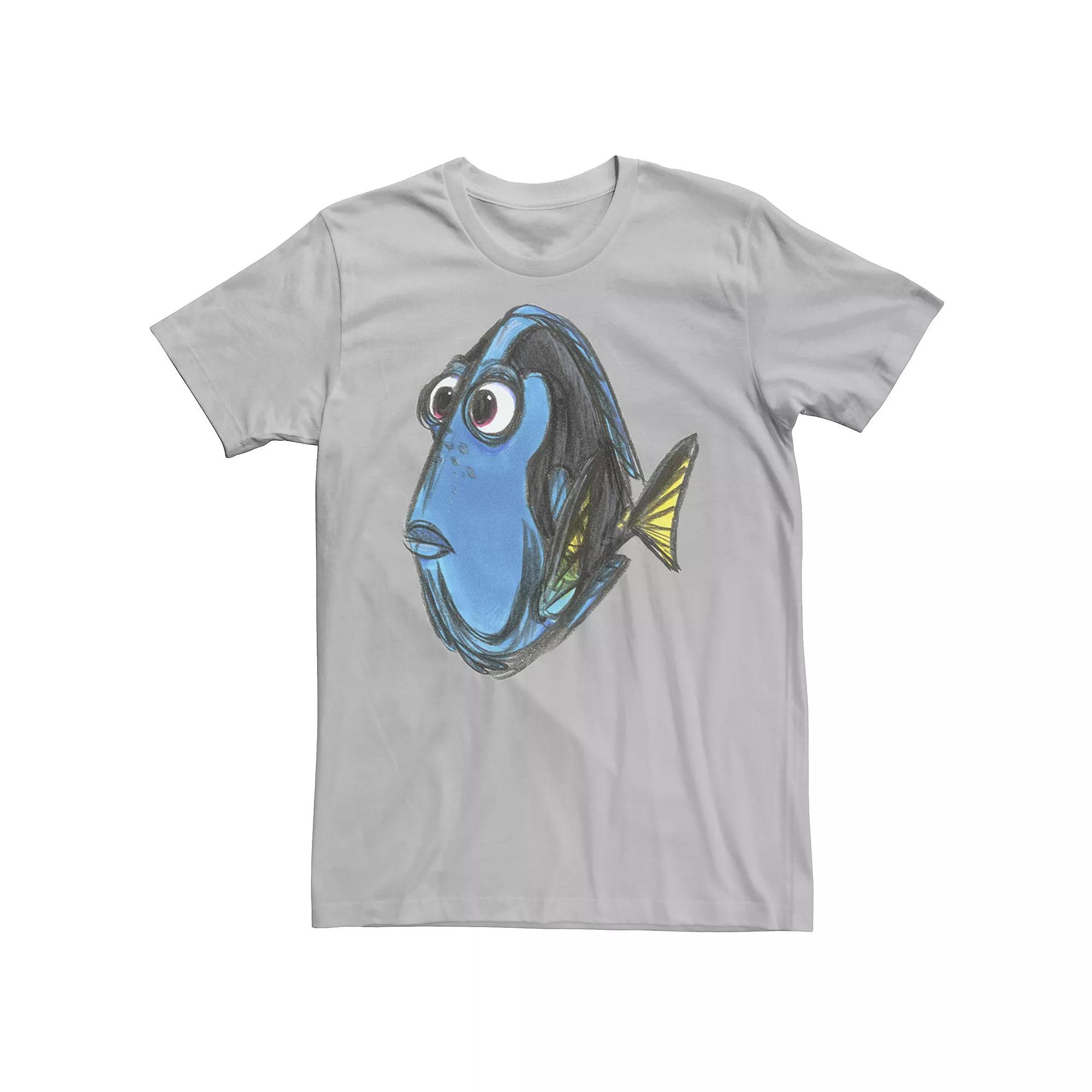 Disney / Pixar's Finding Nemo Dory Men's Color Book Tee,  Product Image