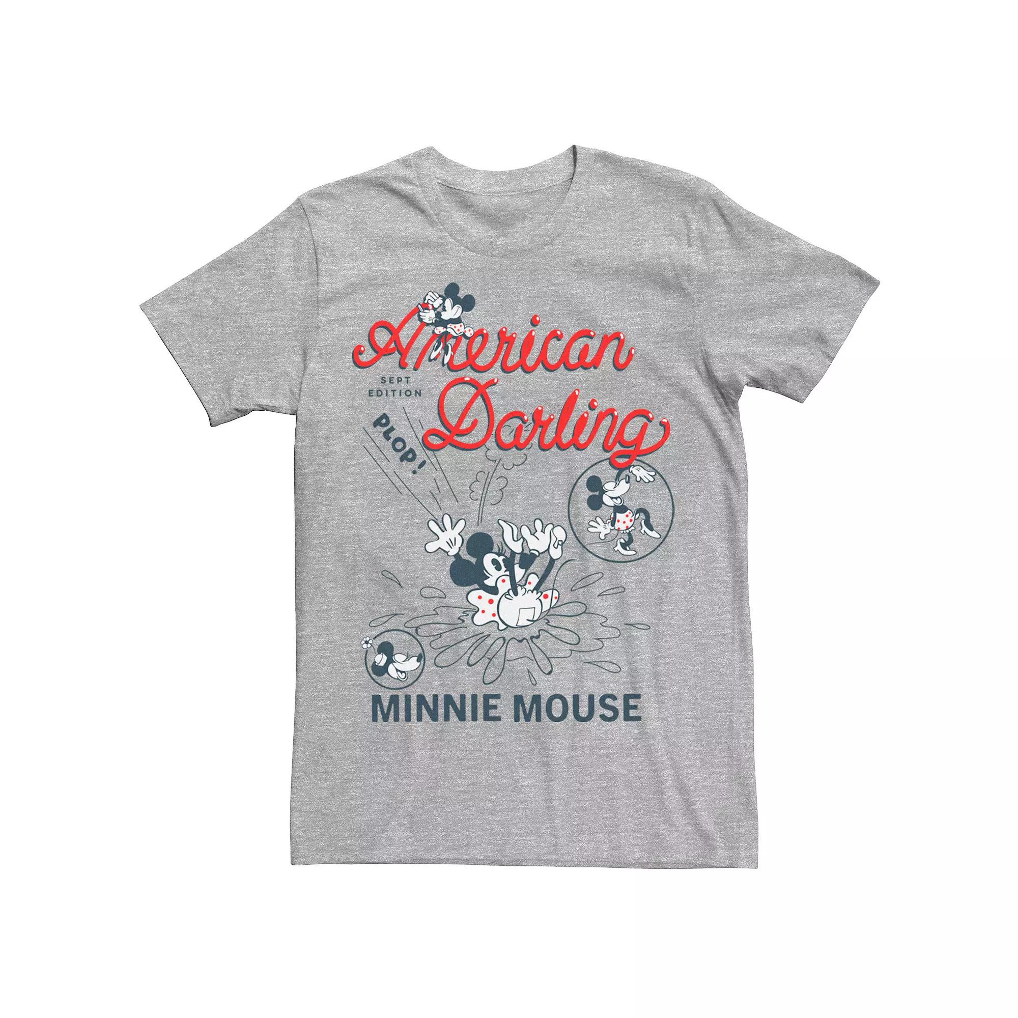 Disney's Minnie Mouse American Darling Comic Men's Tee,  Product Image