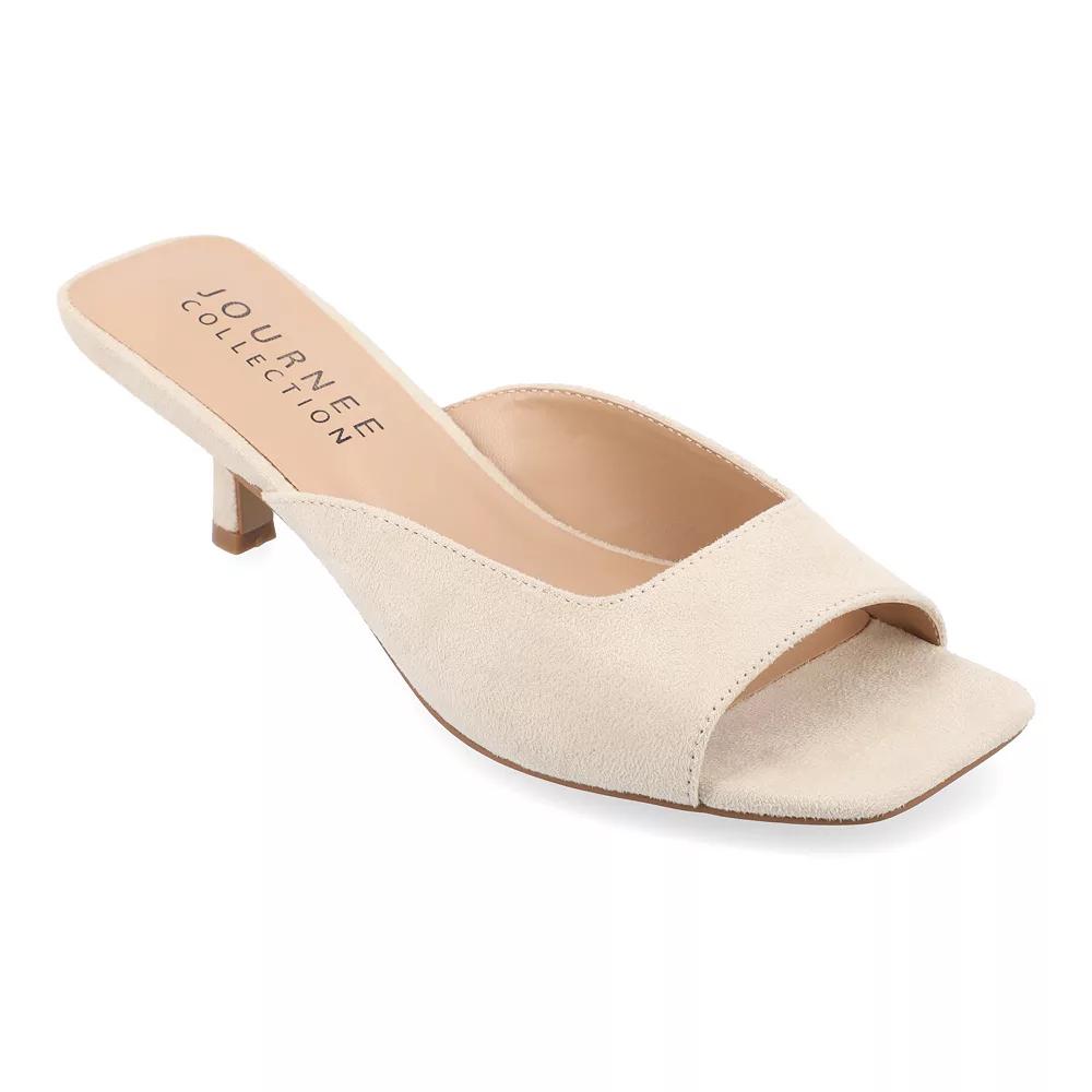 Journee Larna Women's Kitten Sandals,  Product Image