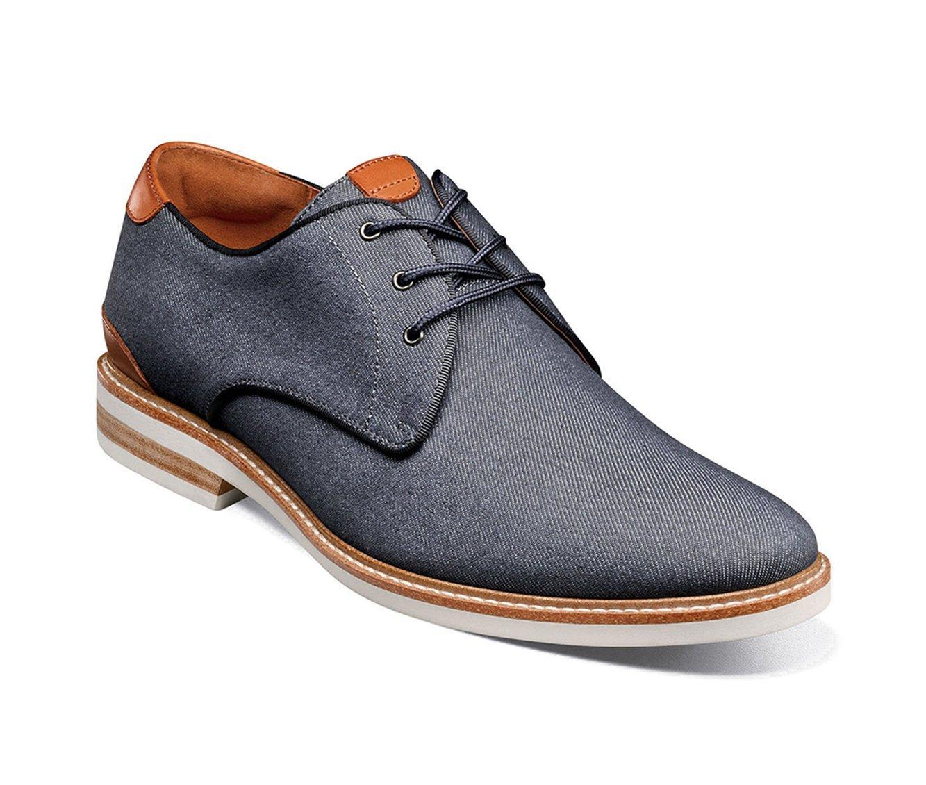 Men's Florsheim Highland Canvas Plain Toe Oxfords Product Image