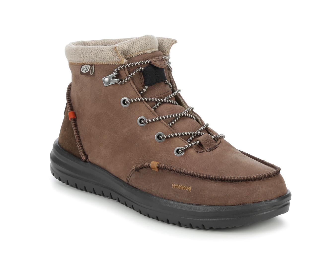 Men's HEYDUDE Bradley Boot Leather Boots Product Image