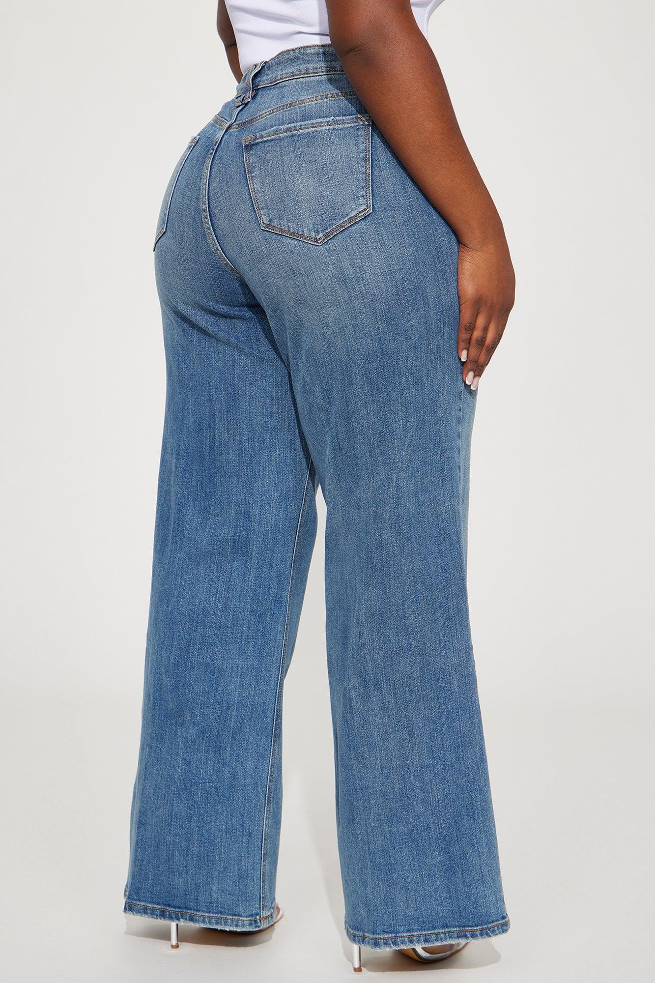 Stick To It Baggy Jeans - Medium Wash Product Image