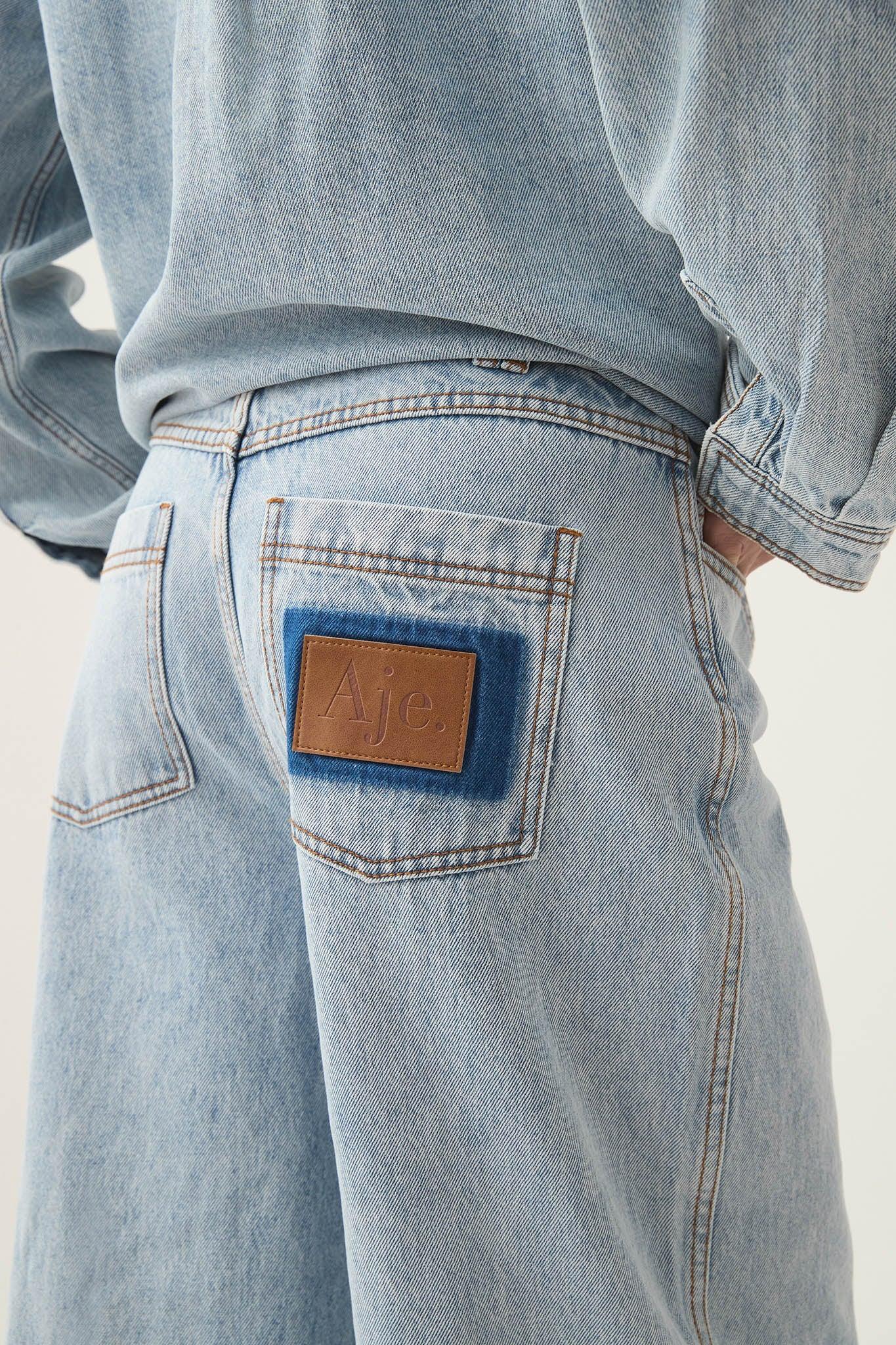 Aura Wide Leg Jeans Product Image