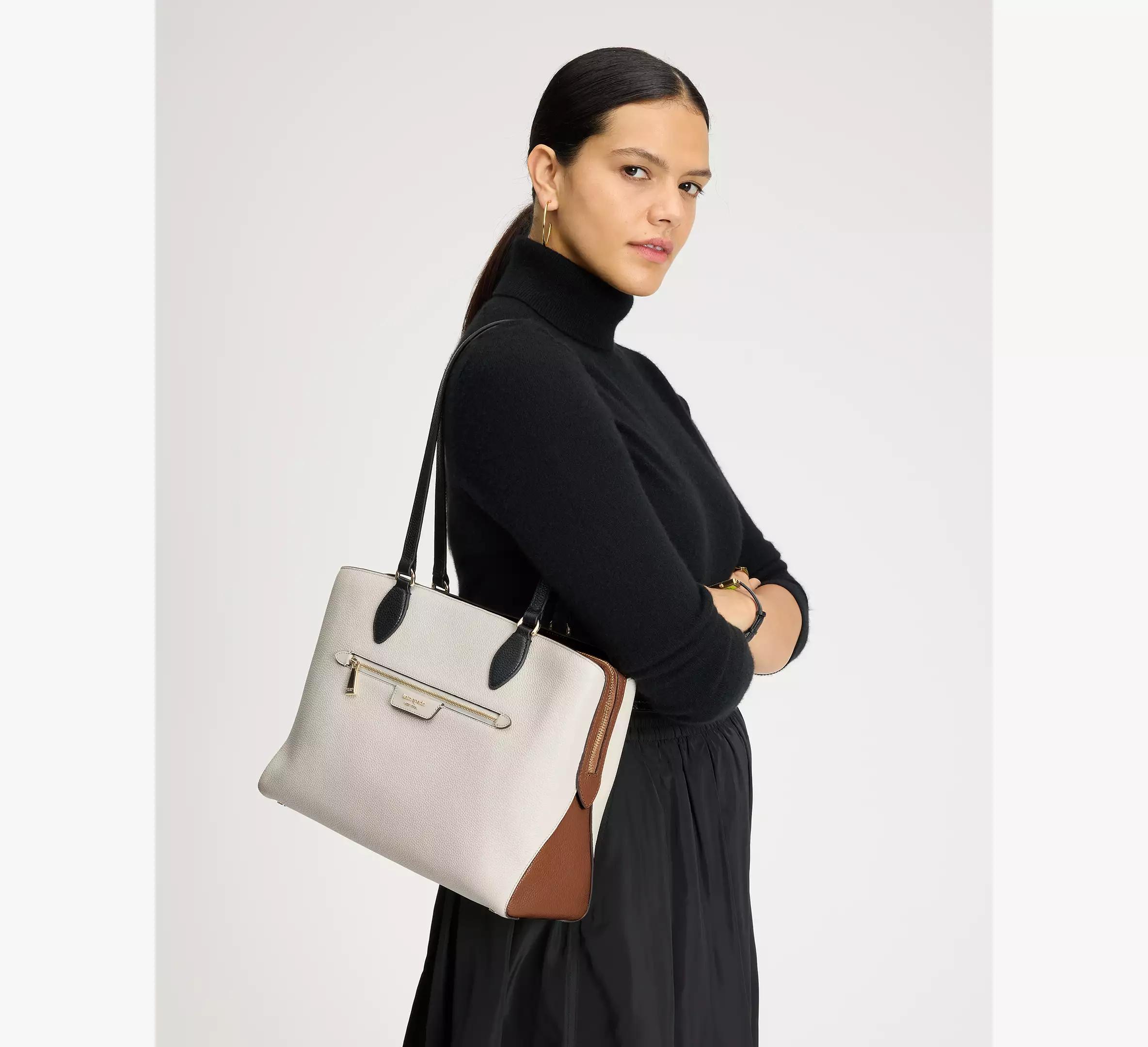 Hudson Colorblocked Work Tote Product Image