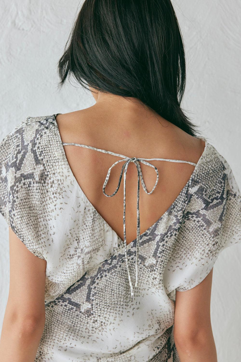 Nuri Mini Dress Snake Product Image