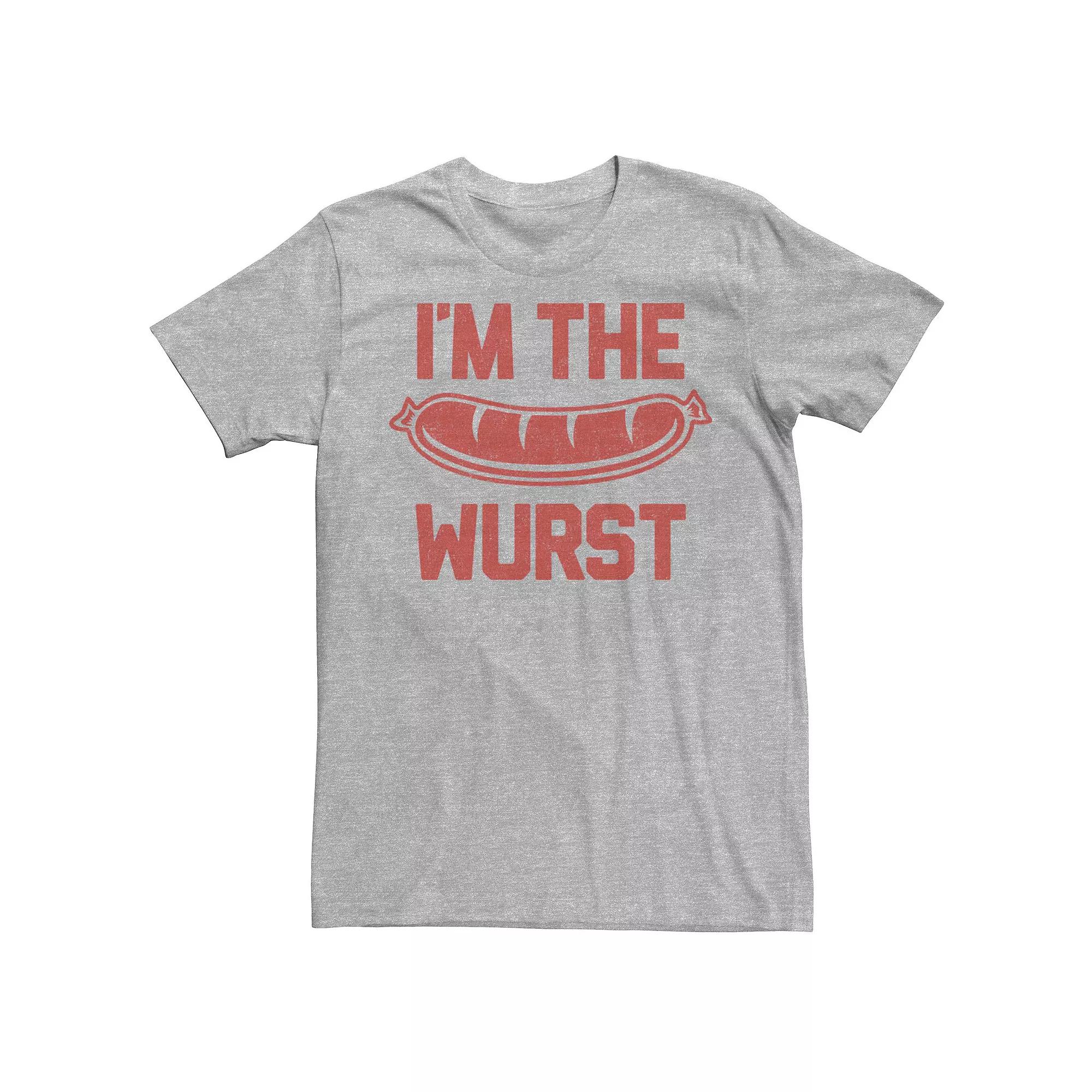 Men's I'm The Wurst Bratwurst Tee,  Product Image