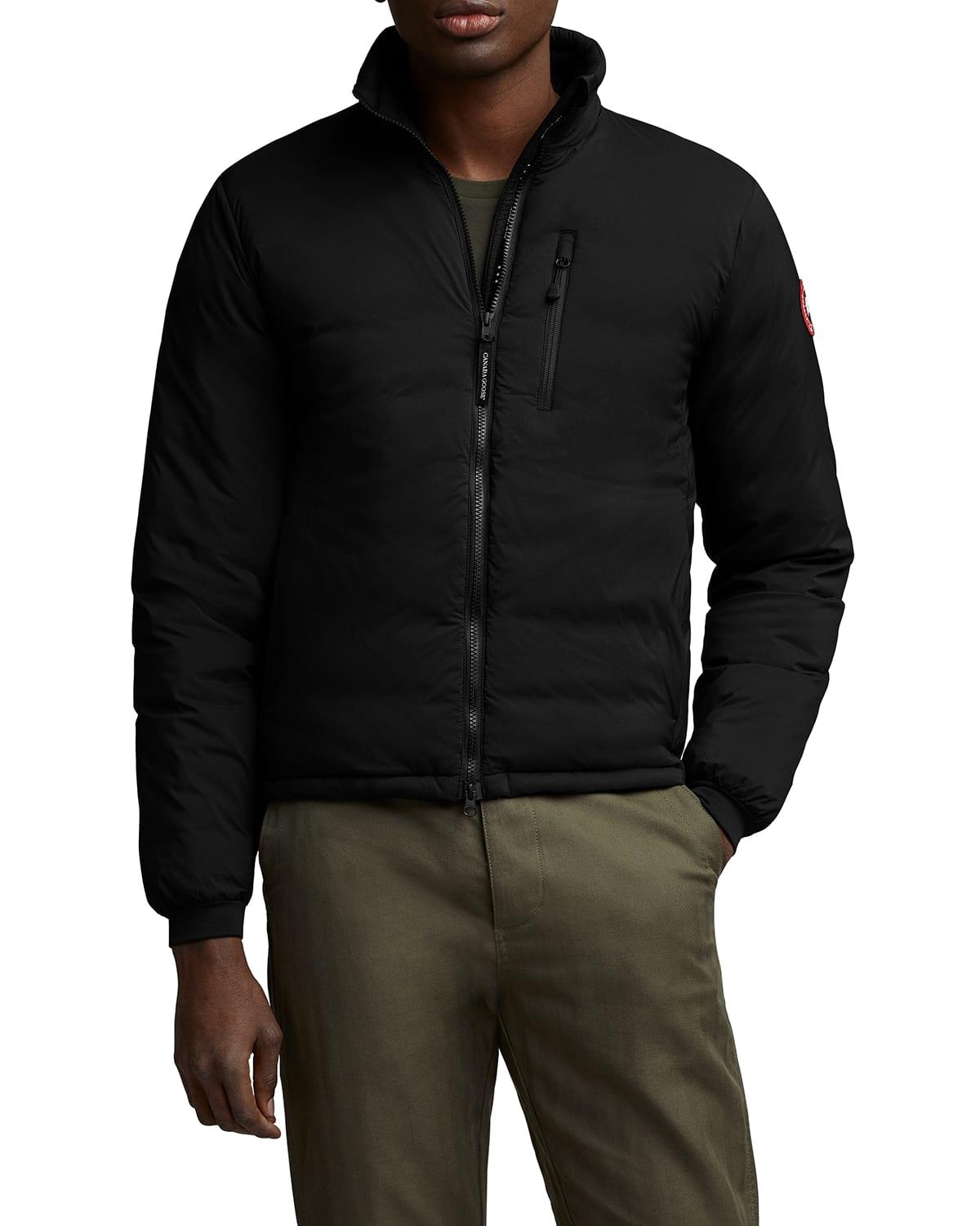 Mens Lodge Zip-Front Puffer Coat Product Image