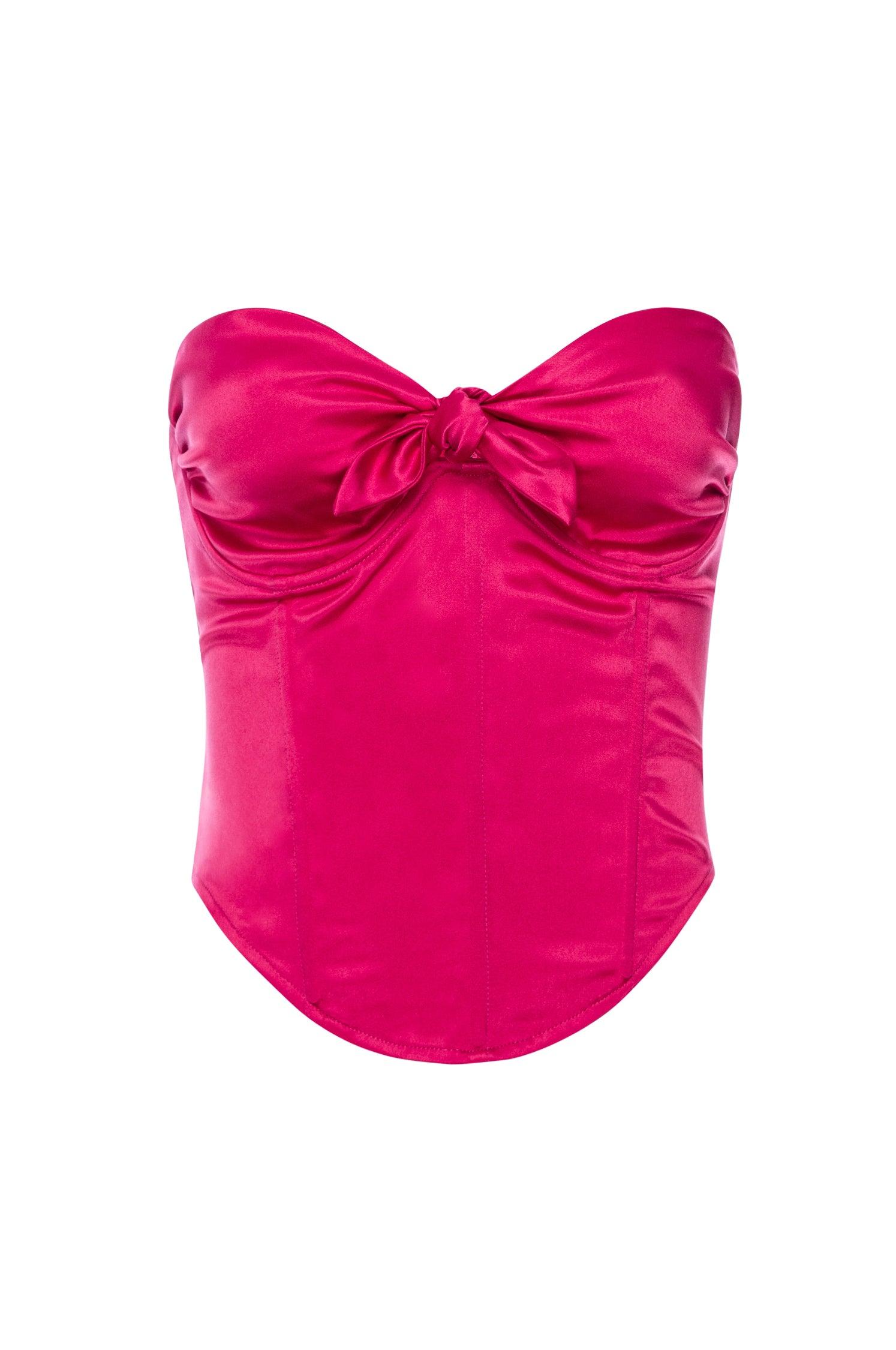 CARMEN CORSET - FUCHSIA Product Image