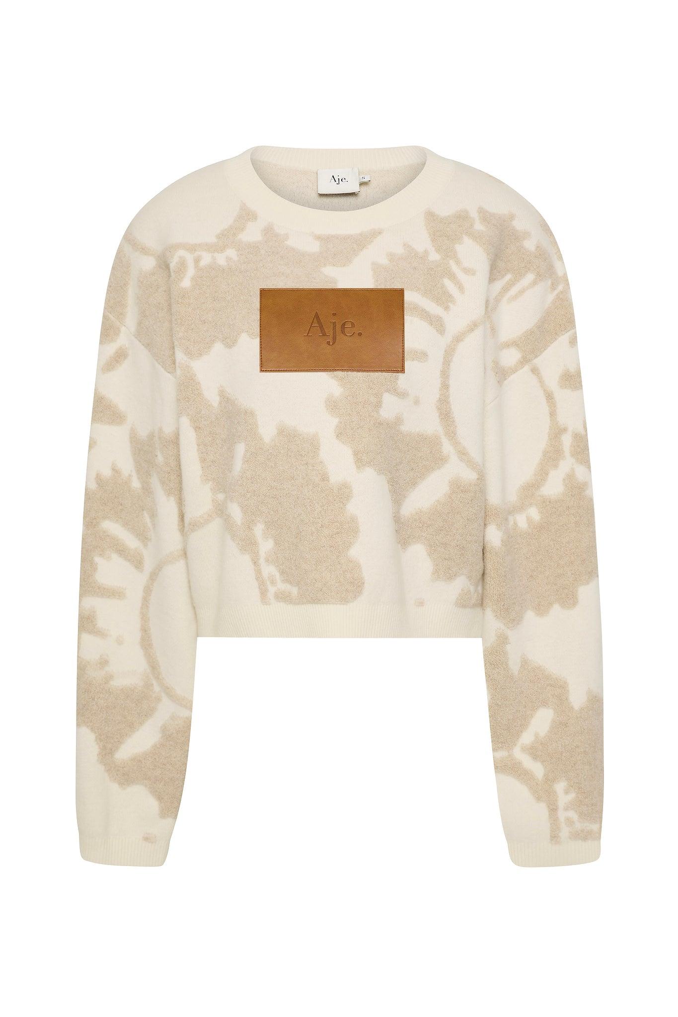 Emaline Cropped Knit Jumper Product Image