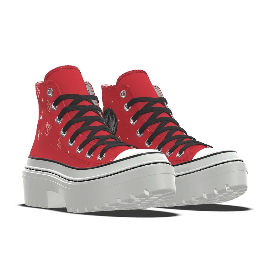 Custom Chuck Taylor All Star Lugged Heel Platform By You Product Image