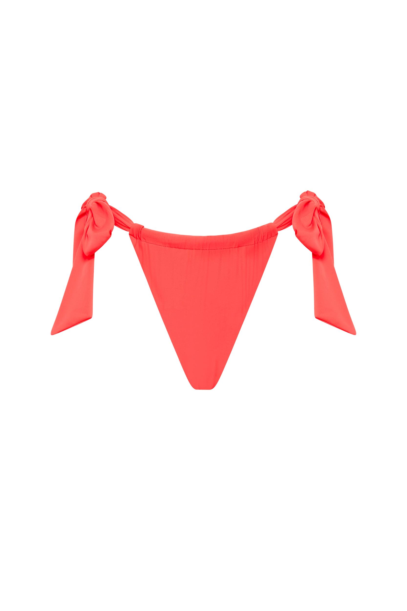 Sol Bikini Top Vermillion - Final Sale Product Image