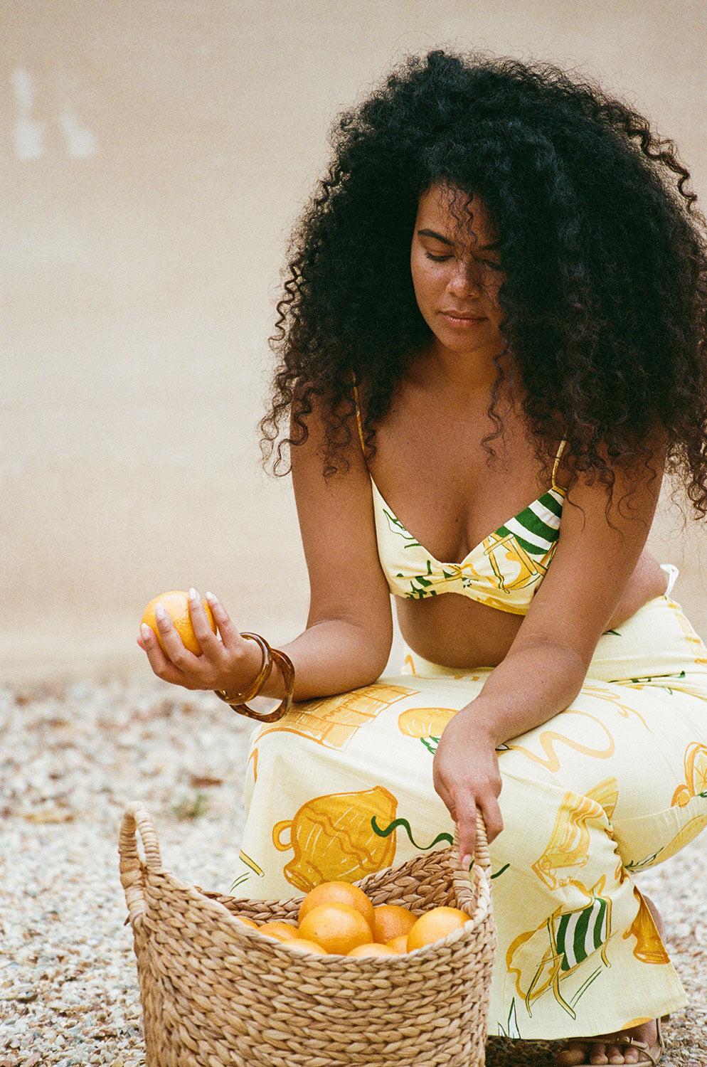 Tillie Top - Amalfi Citrus Product Image