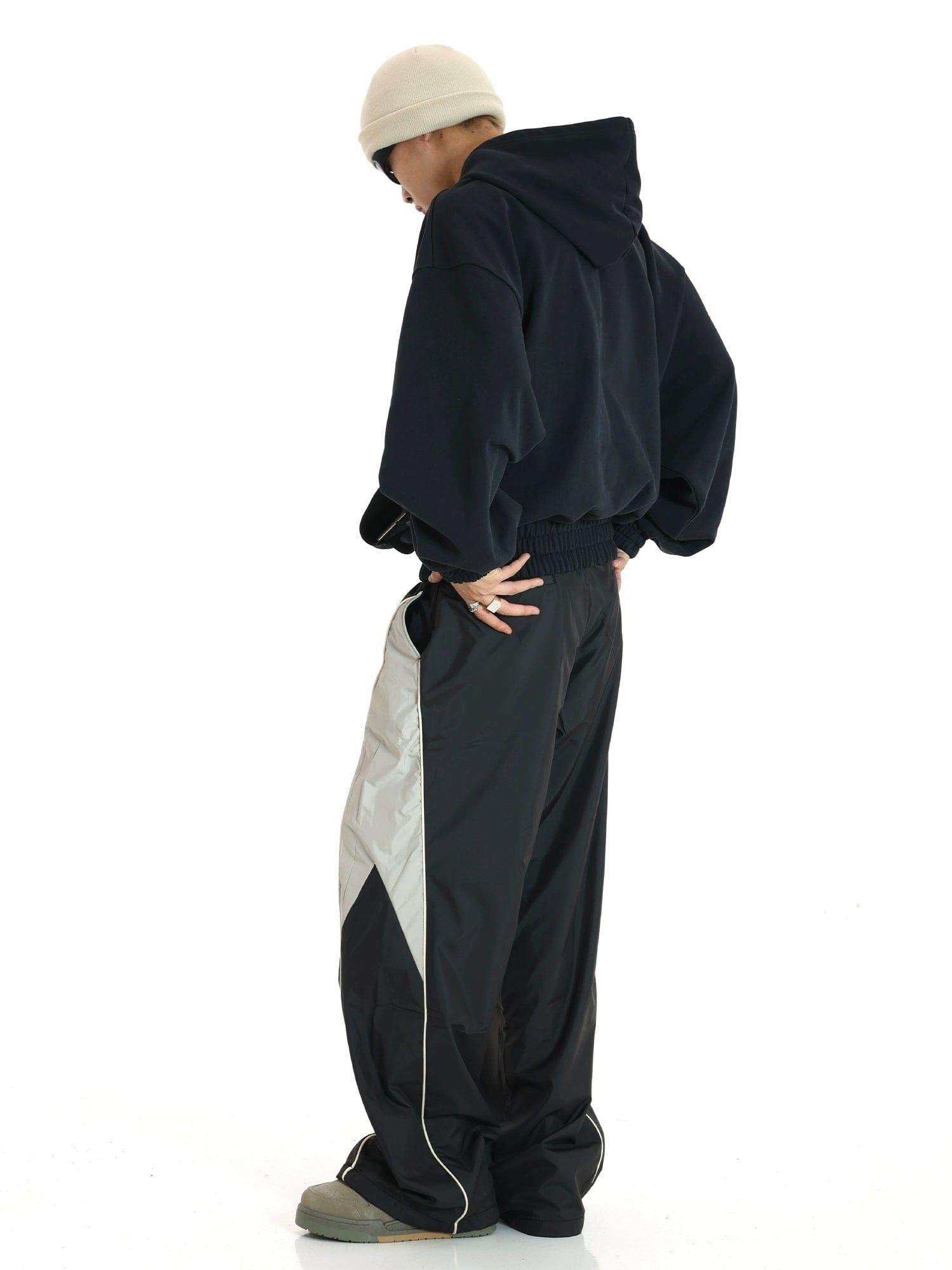 RT No. 11192 CONTRAST RETRO STYLE SPORT PANTS Product Image