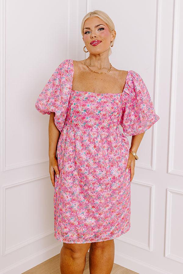 Cupcake Cutie Sequin Babydoll Dress Curves Product Image