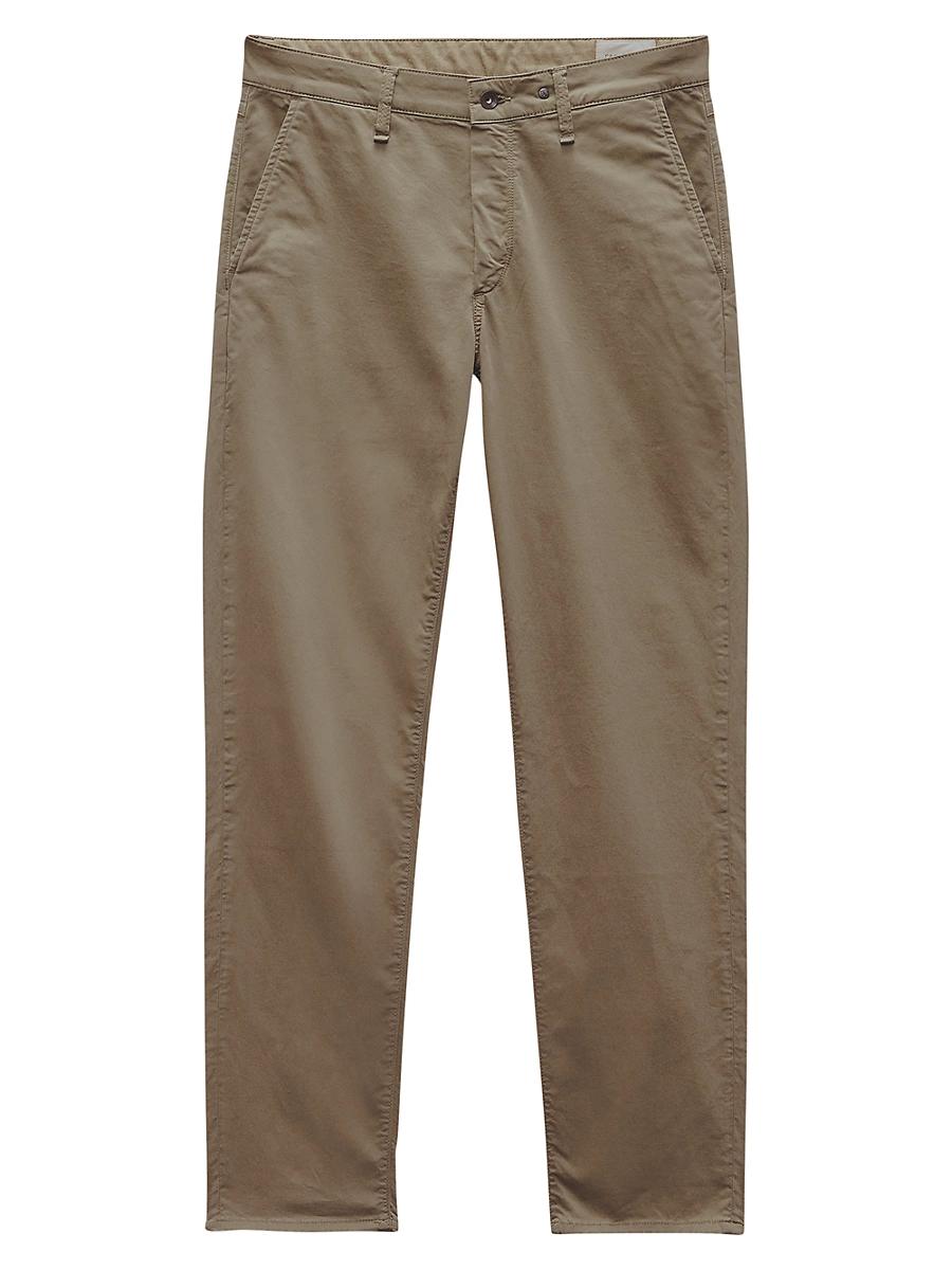 Mens Stretch-Cotton Straight-Leg Chino Pants Product Image