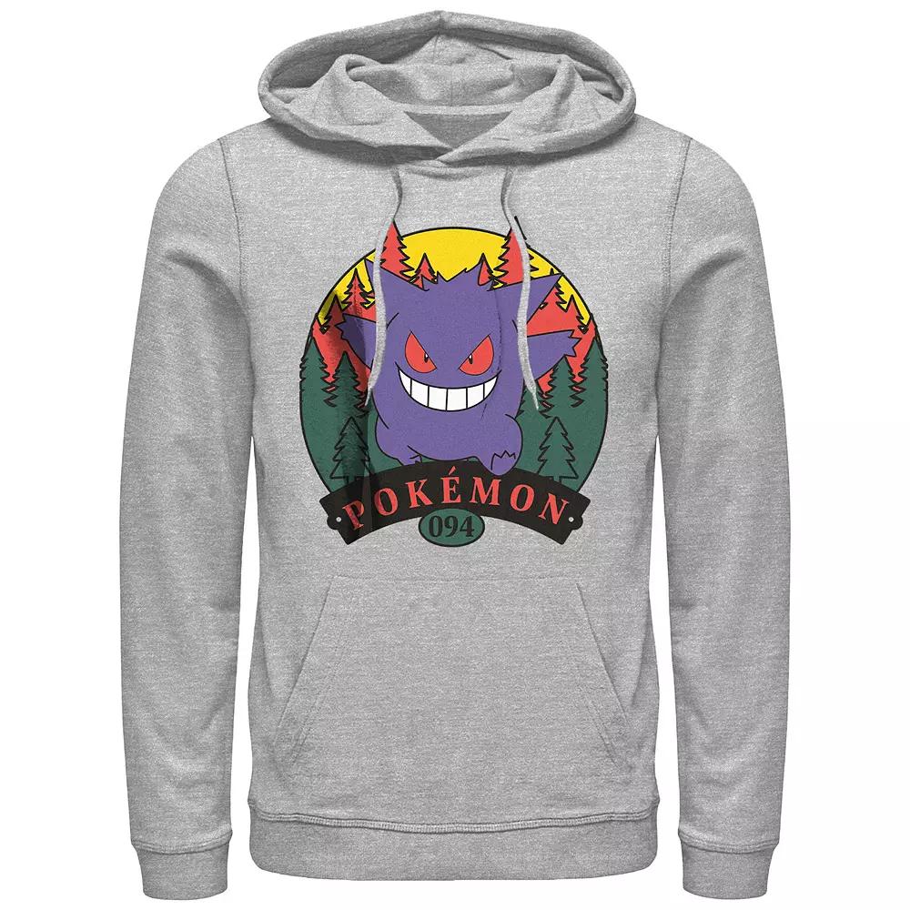 Men's Pokemon Gengar Attack Graphic Hoodie,  Product Image