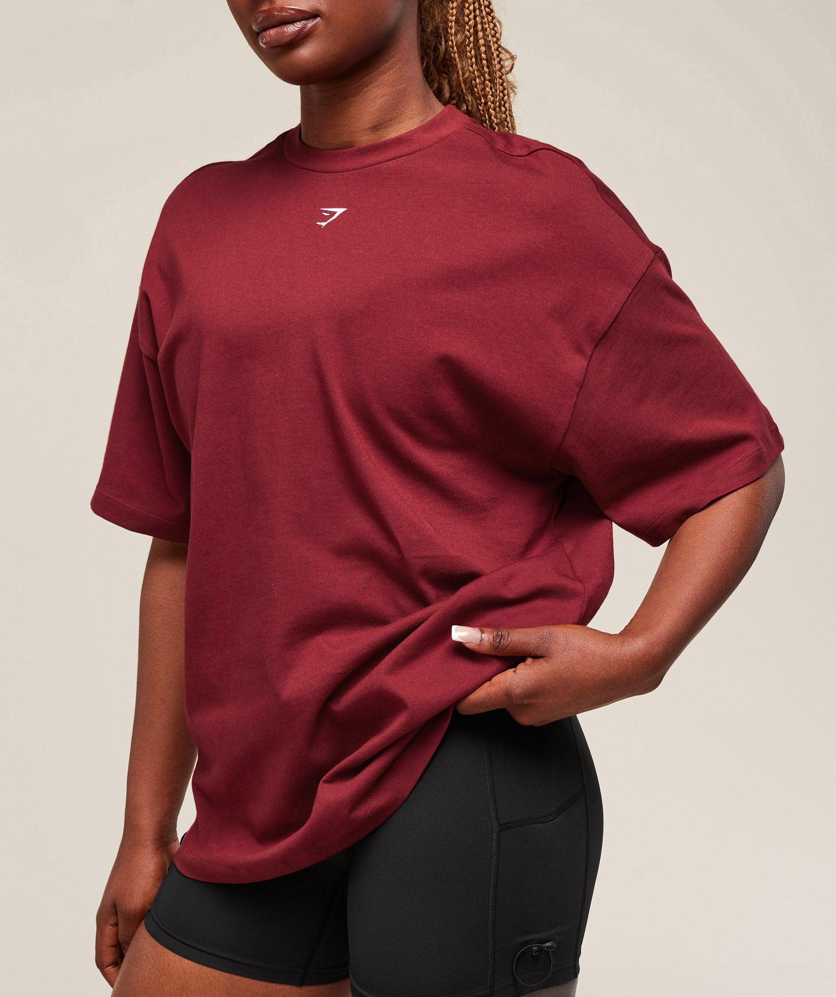 Forged By Iron Graphic Oversized T-Shirt Product Image