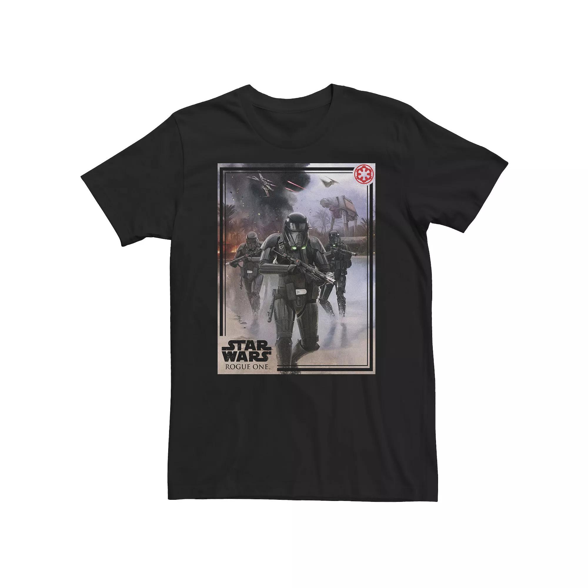 Big & Tall Star Wars Death Trooper Army Poster Tee, Men's,  Product Image