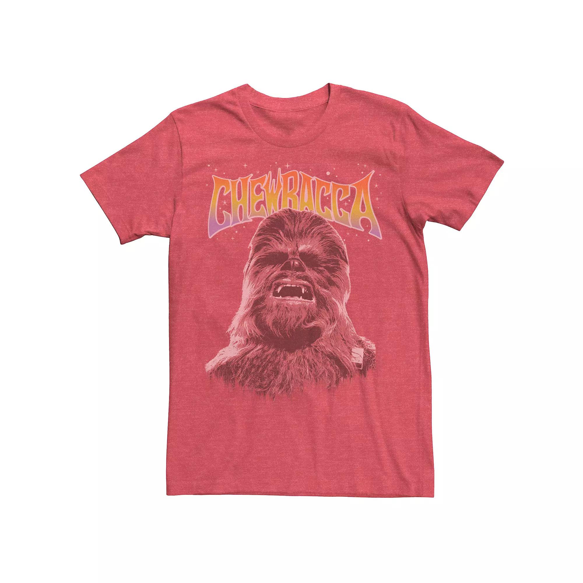 Men's Star Wars Chewbacca Retro Text Graphic Tee,  Product Image