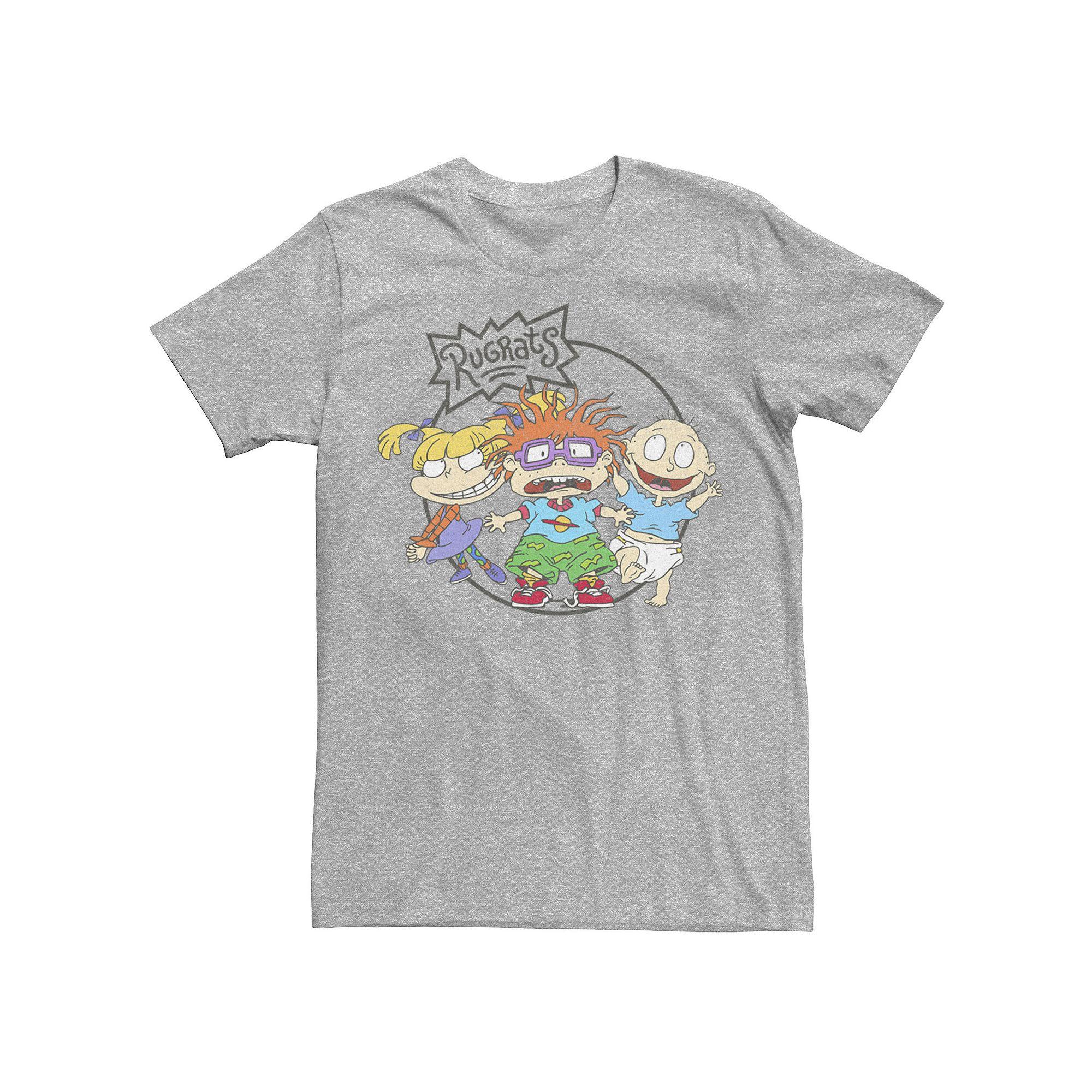 Men's Rugrats Chuckie Tommy & Angelica Logo Tee, Boy's,  Product Image