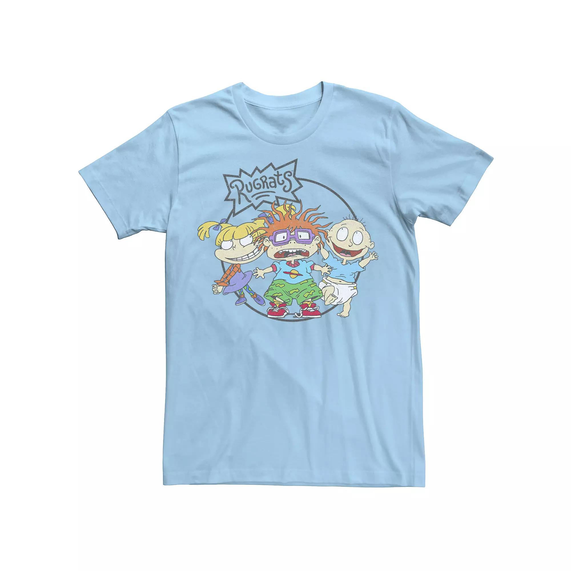 Men's Rugrats Chuckie Tommy & Angelica Logo Tee, Boy's,  Product Image