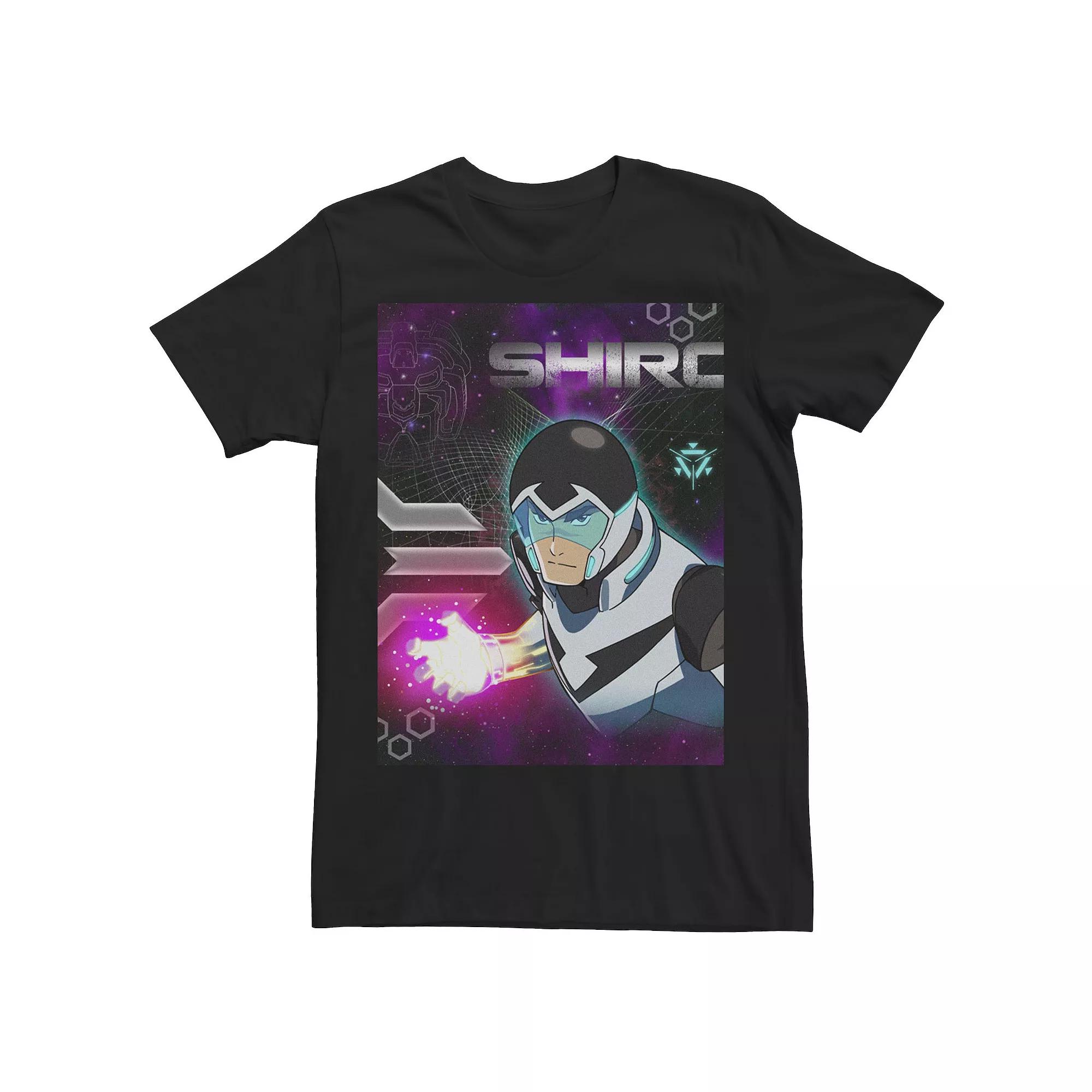 Men's Voltron Shiro Space Poster Graphic Tee,  Product Image