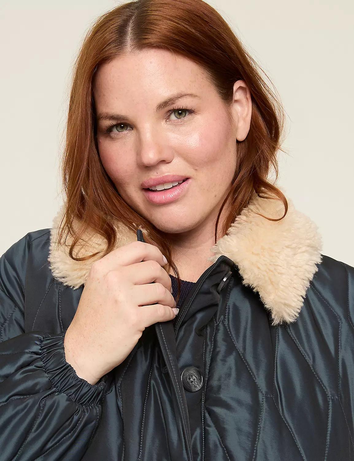 Long Quilted Puffer Product Image