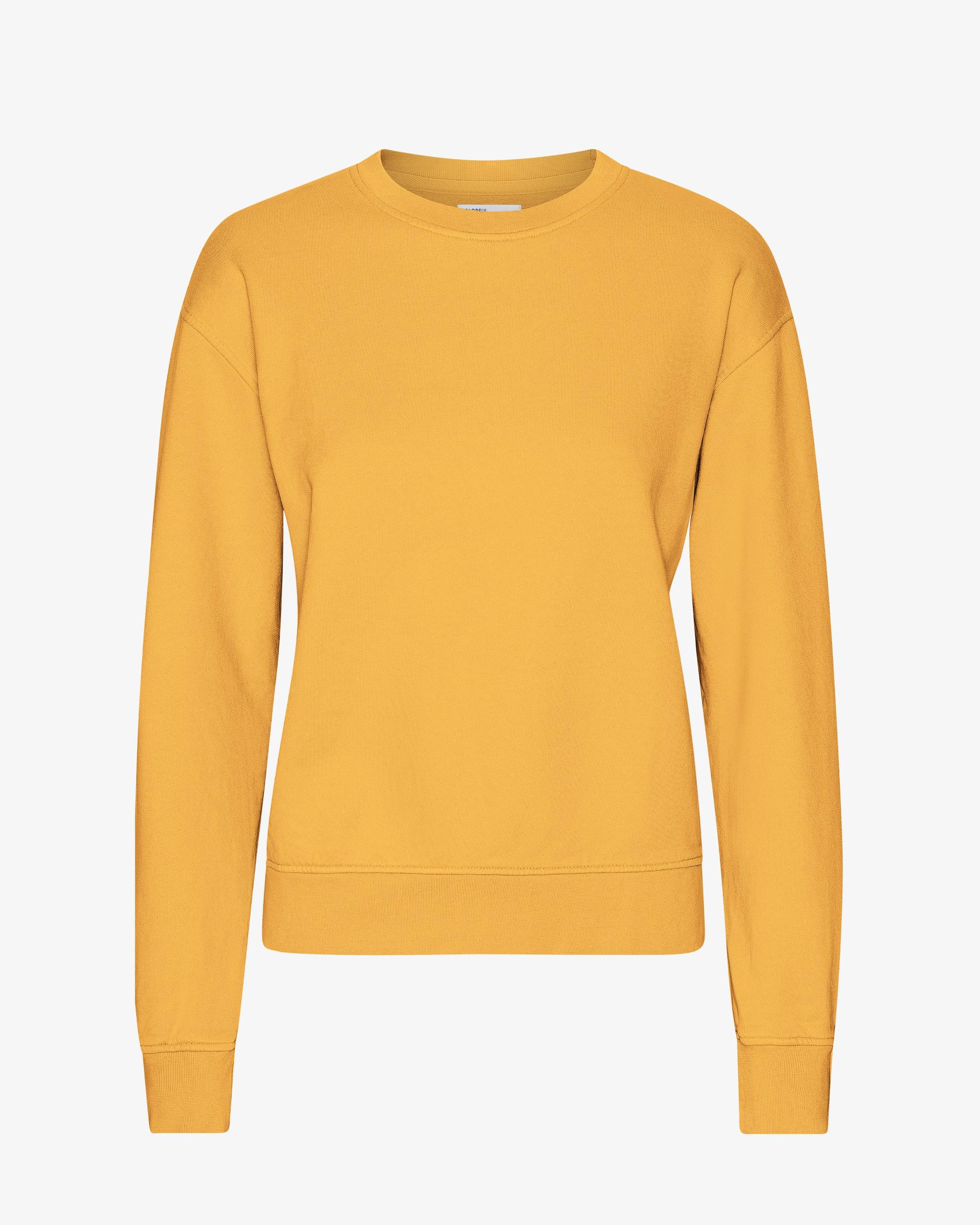 Women Classic Organic Crew - Burned Yellow Product Image