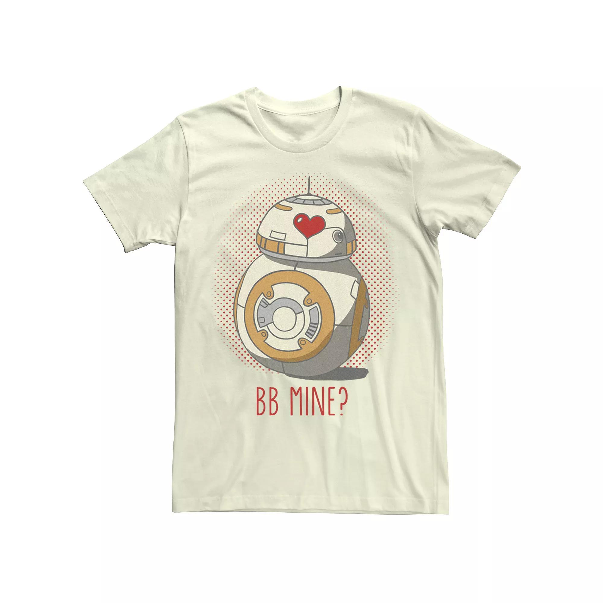 Men's Star Wars BB-8 Mine Heart Eyes Tee,  Product Image
