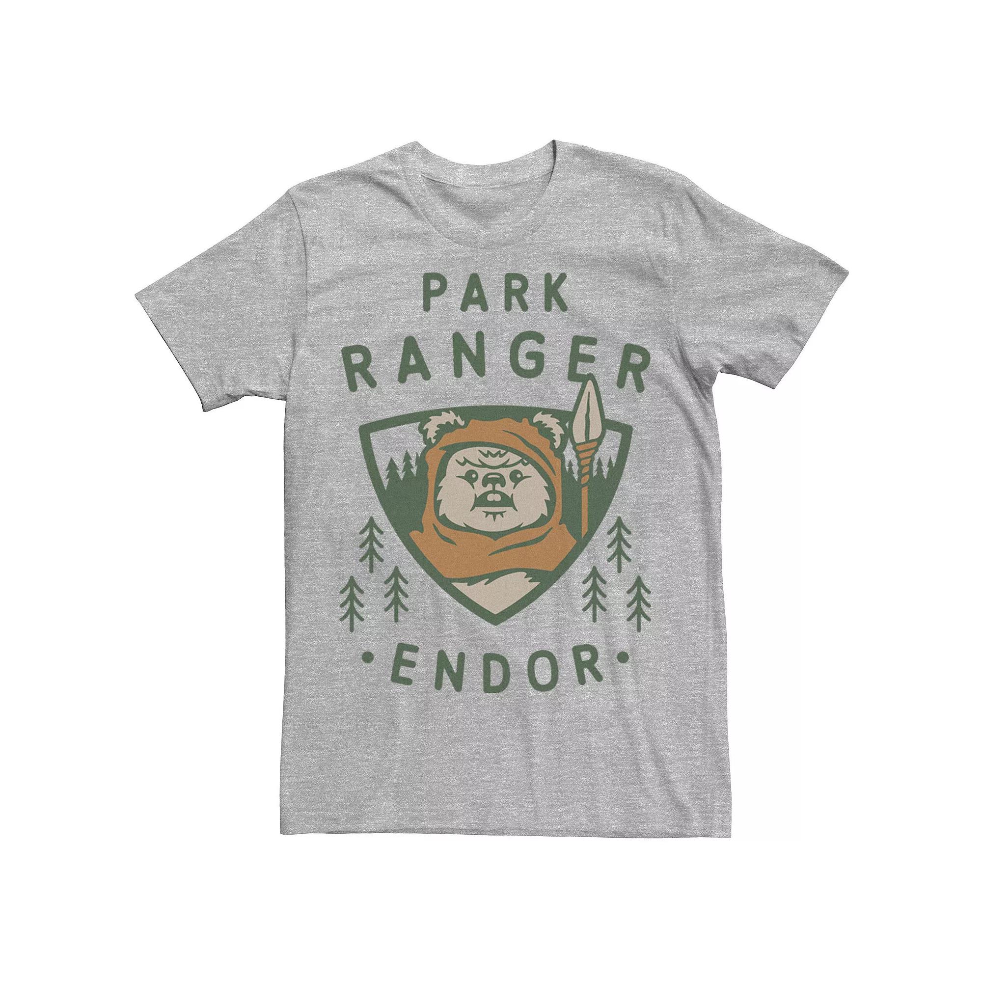 Men's Star Wars Ewok Park Ranger Endor Tee,  Product Image