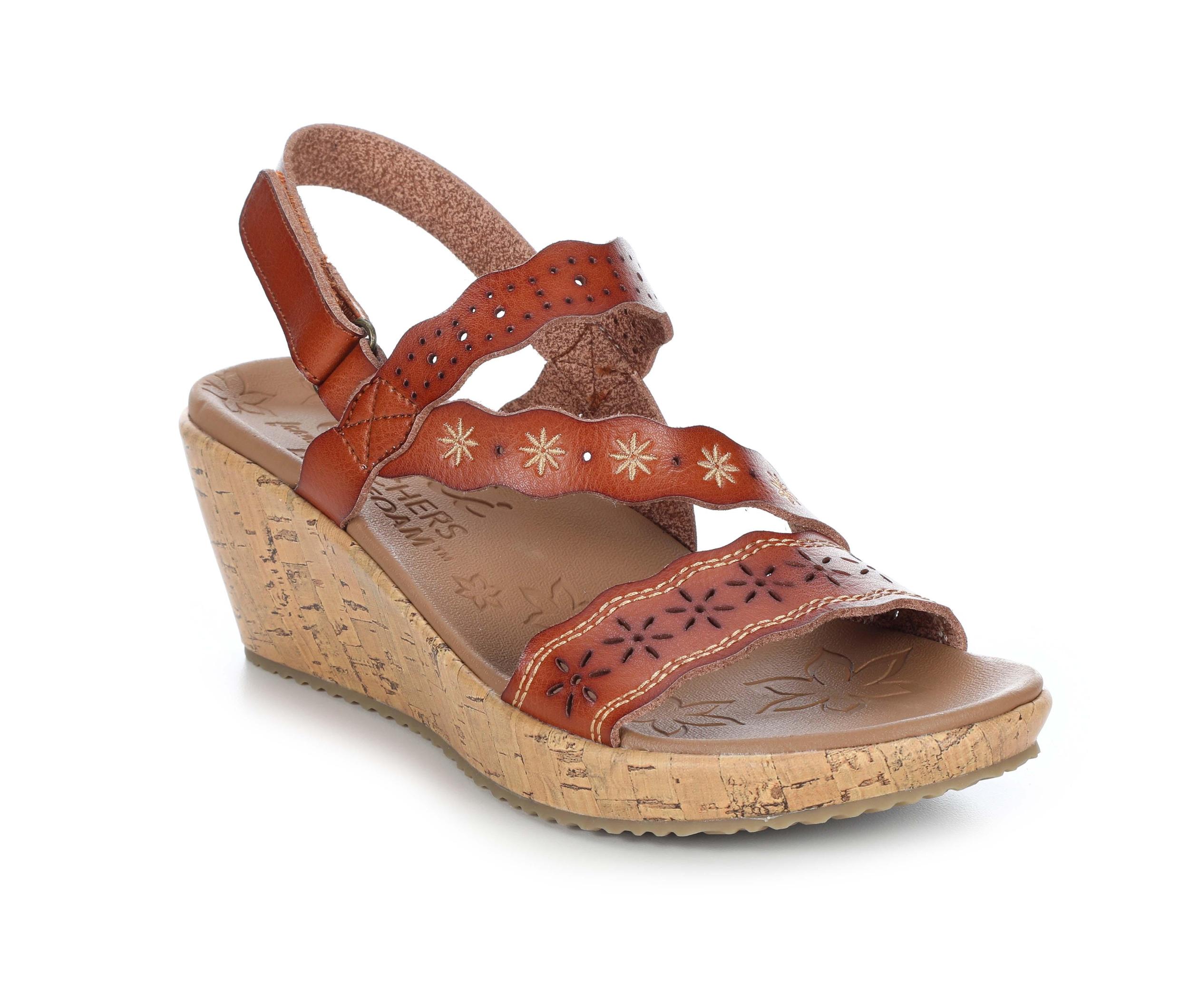 Women's Skechers Cali Beverlee Aura 119596 Wedge Sandals Product Image