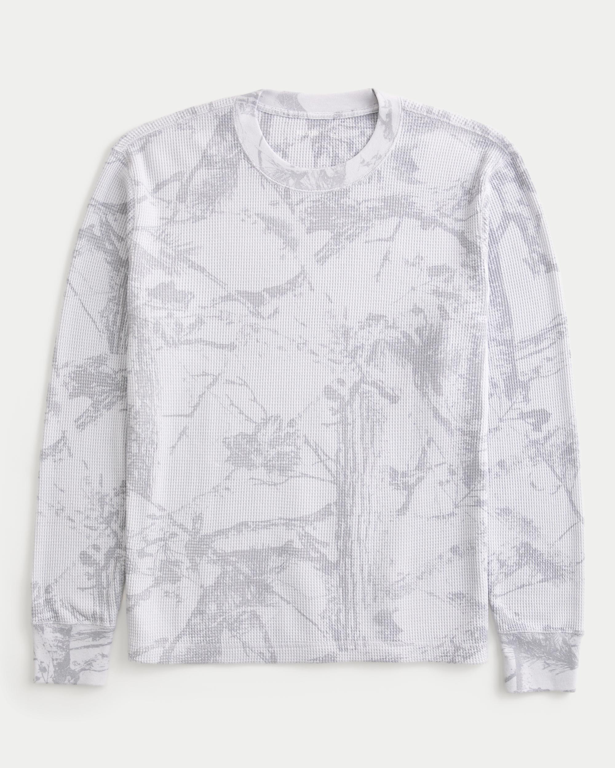 Long-Sleeve Thermal Crew T-Shirt Product Image